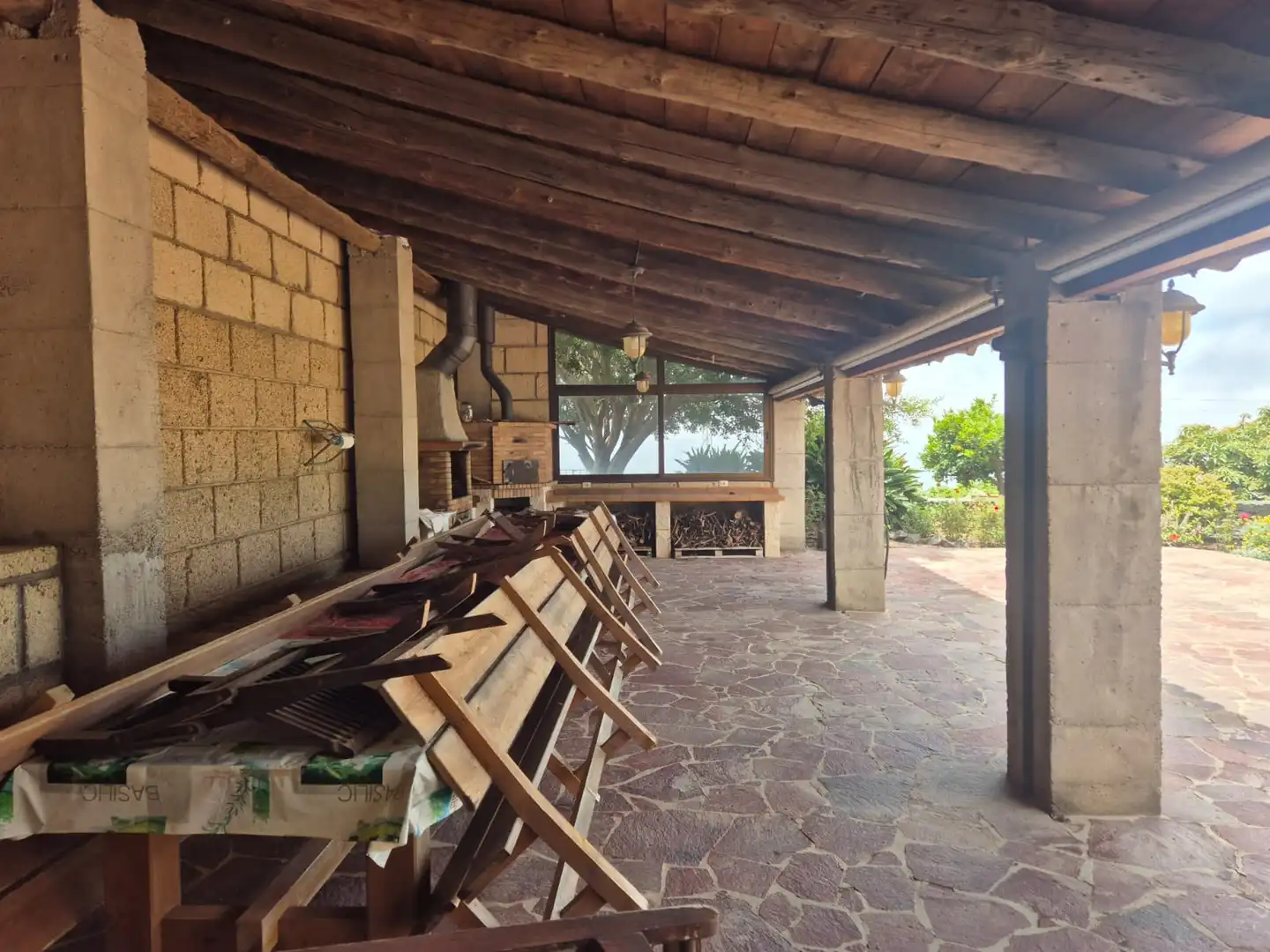 Terraza de Casa o chalet en venta en Vilaflor de Chasna con Jardín privado, Terraza y Piscina