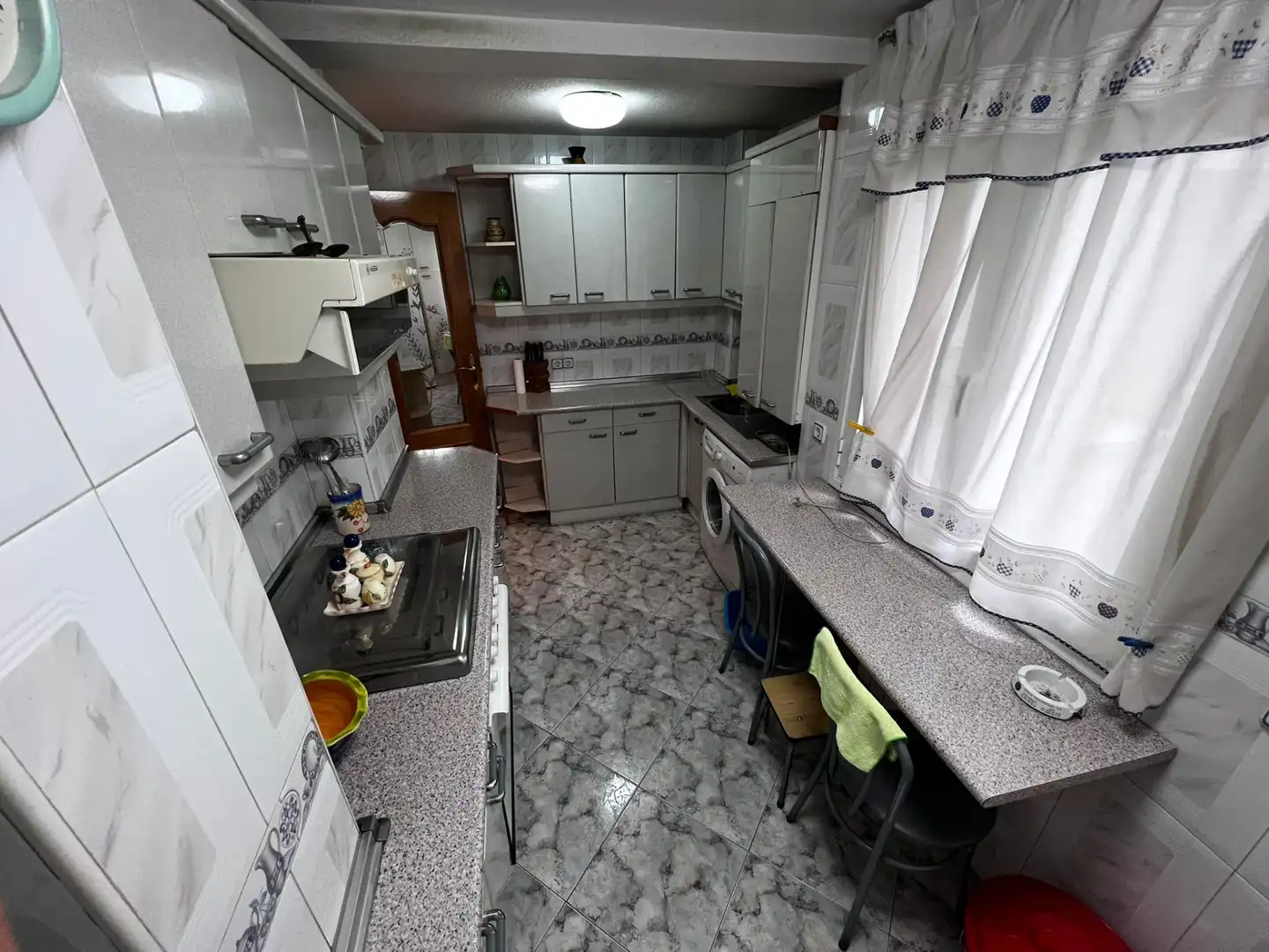 Kitchen of Flat for sale in Fuenlabrada  with Air Conditioner and Furnished