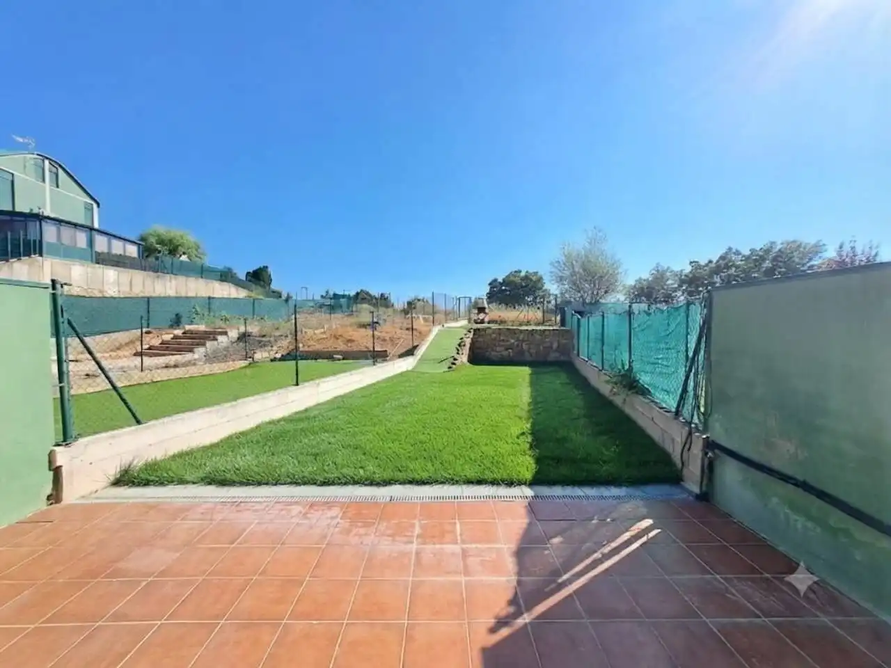 Garden of Houses for sale in Valdorros  with Heating, Private garden and Parquet flooring