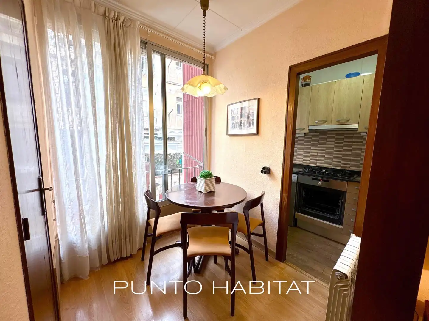 Dining room of Flat for sale in Barcelona  with Air Conditioner, Heating and Parquet flooring