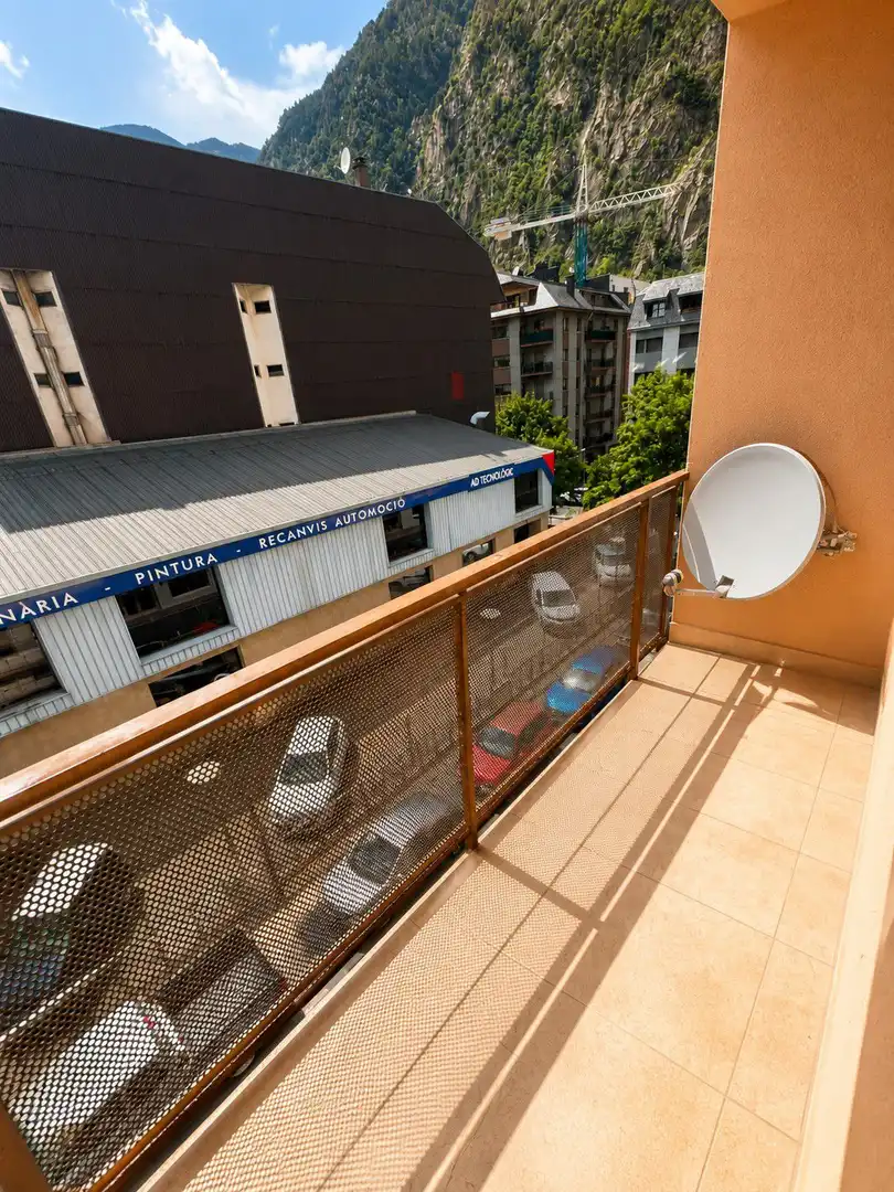 Terraza de Piso de alquiler en Andorra la Vella con Calefacción y Terraza