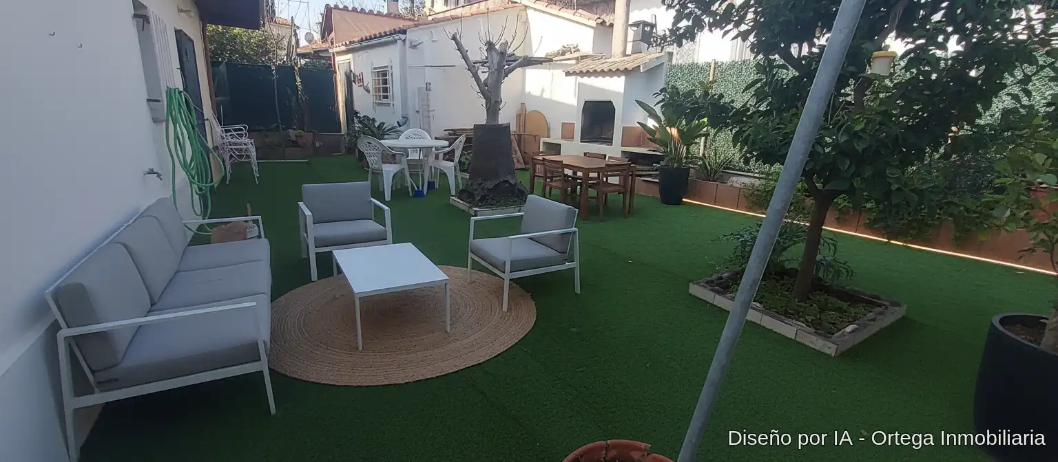 Terraza de Casa o chalet en venta en Barberà del Vallès con Calefacción, Jardín privado y Terraza