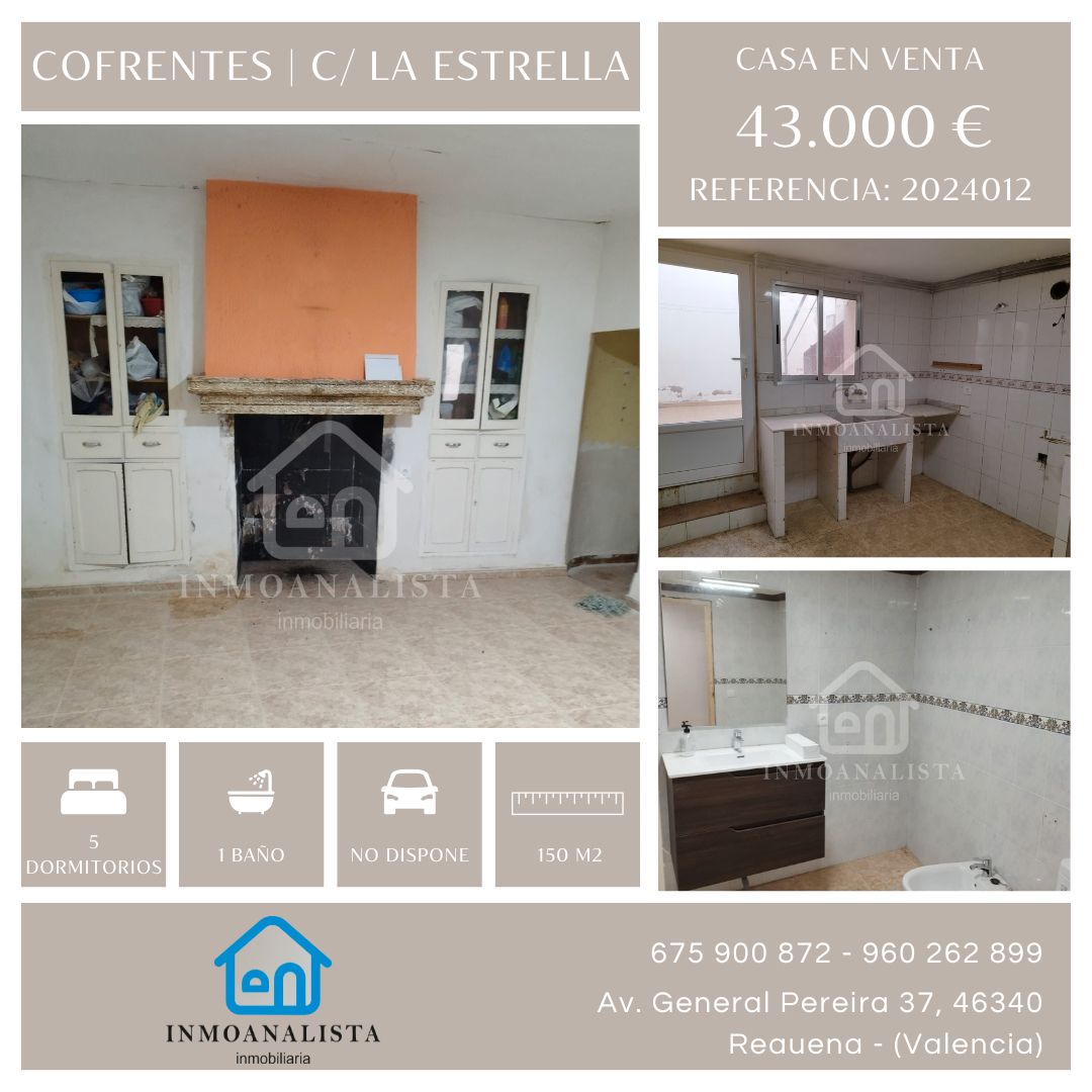 Bedroom of House or chalet for sale in Cofrentes