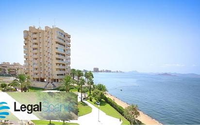 Exterior view of Apartment for sale in La Manga del Mar Menor  with Air Conditioner, Heating and Private garden