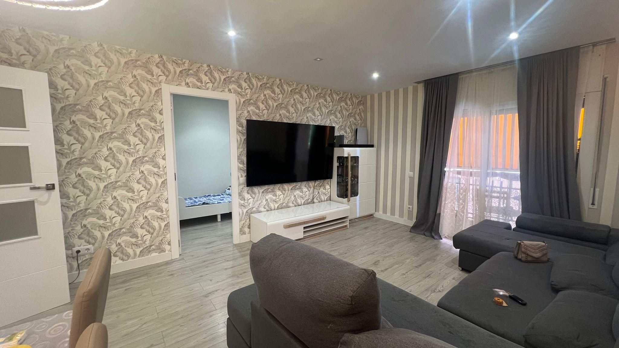 Sala d'estar de Apartament en venda en Mataró amb Aire condicionat, Calefacció i Balcó