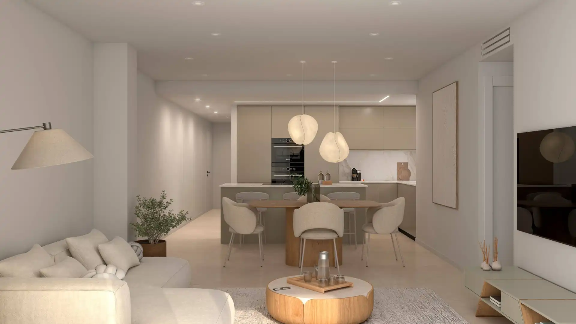 Sala d'estar de Pis en venda en Catral amb Terrassa i Piscina comunitària