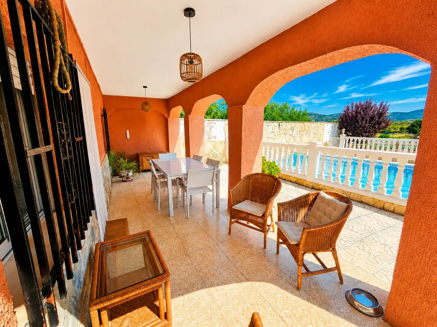 Terrasse von Haus oder Chalet zum Verkauf in Castalla mit Heizung, Terrasse und Abstellraum