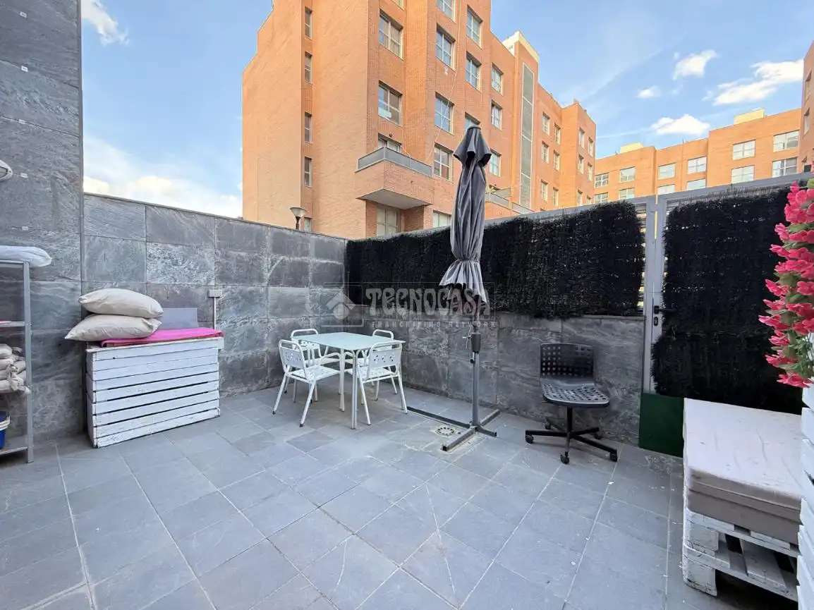 Terrace of Flat for sale in Madrid  with Air Conditioner, Heating and Alarm