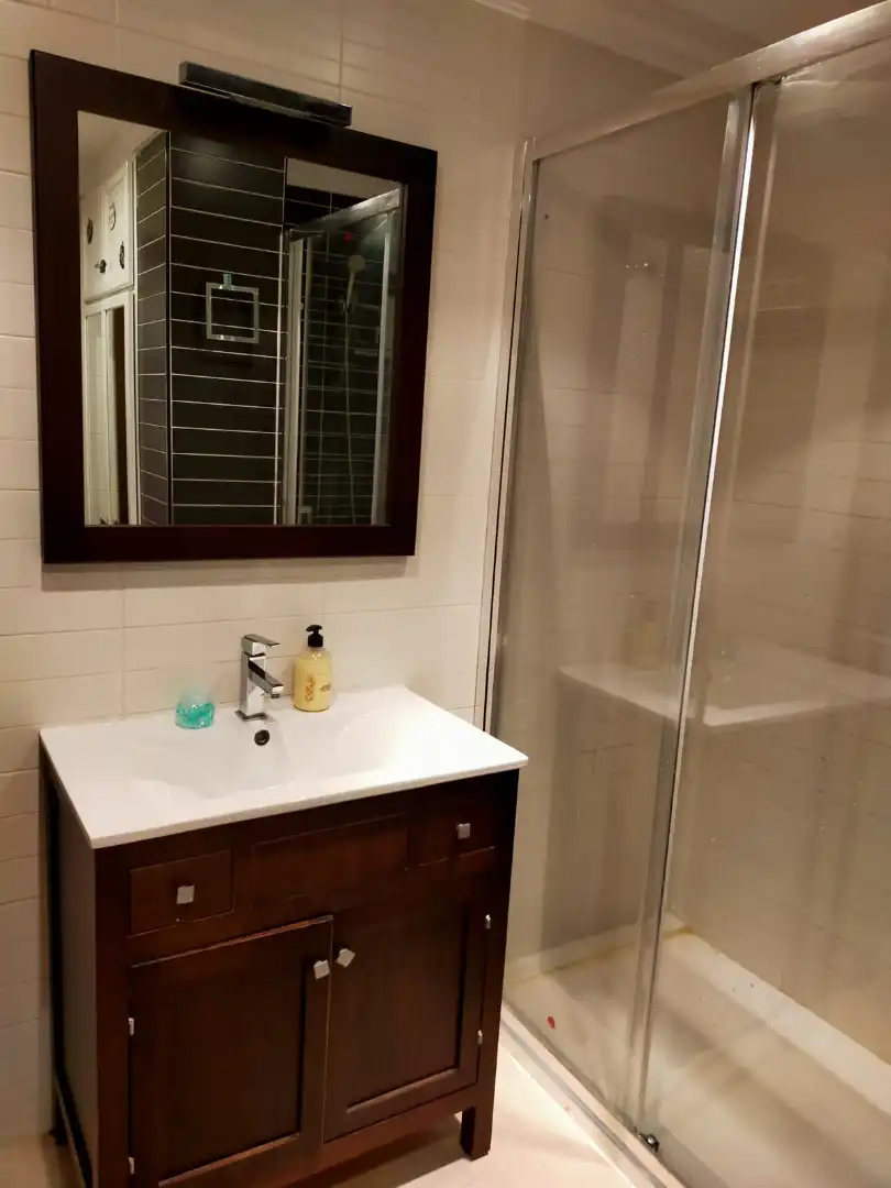 Baño de Piso de alquiler en Málaga con Aire acondicionado, Amueblado y Horno