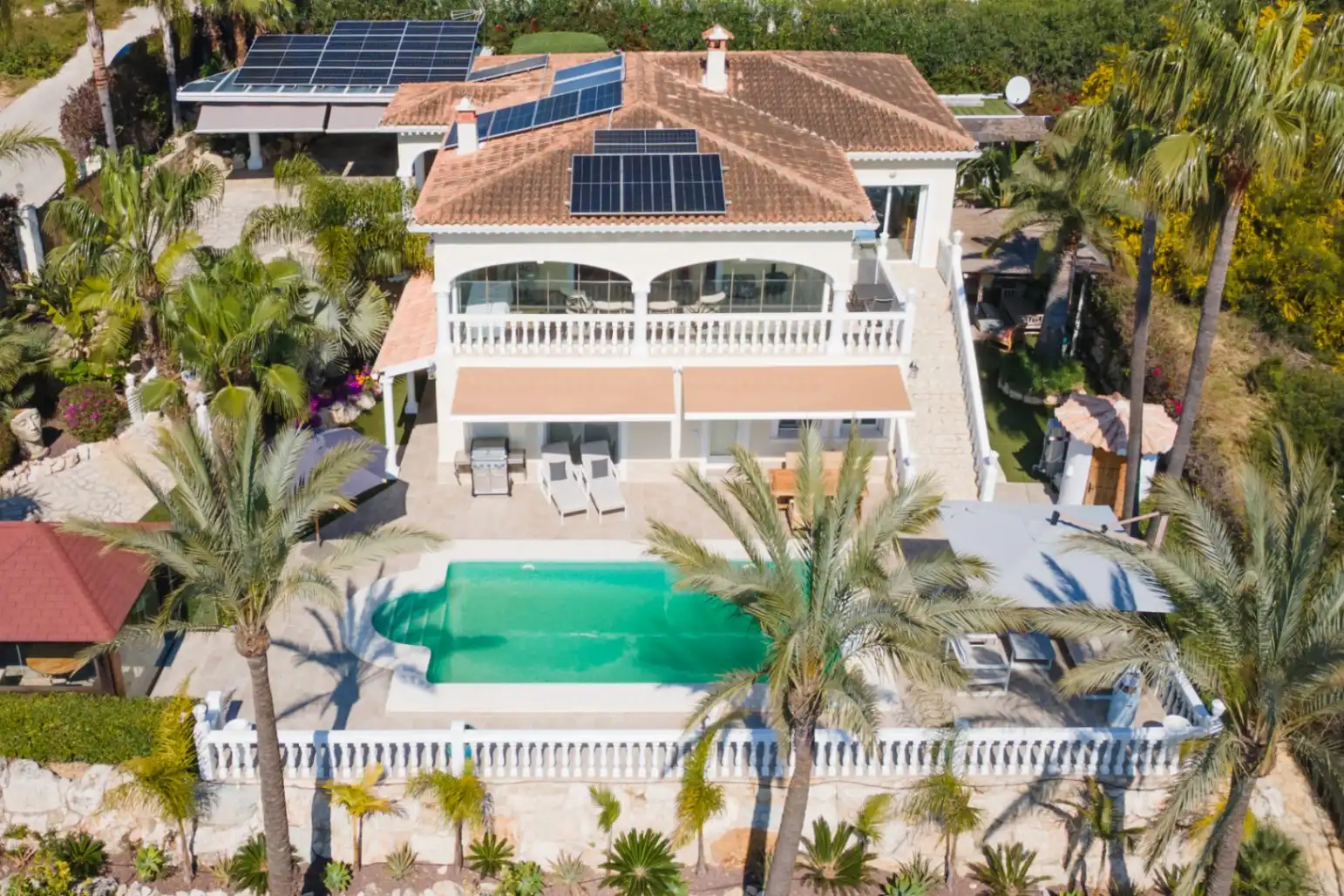 Exterior view of Houses for sale in Jávea / Xàbia  with Air Conditioner, Heating and Private garden
