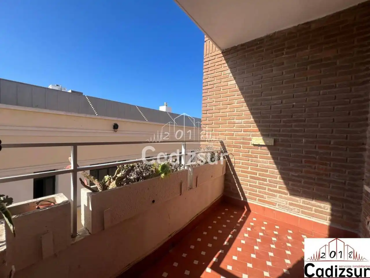 Exterior view of Flat for rent in  Cádiz Capital  with Terrace and Furnished