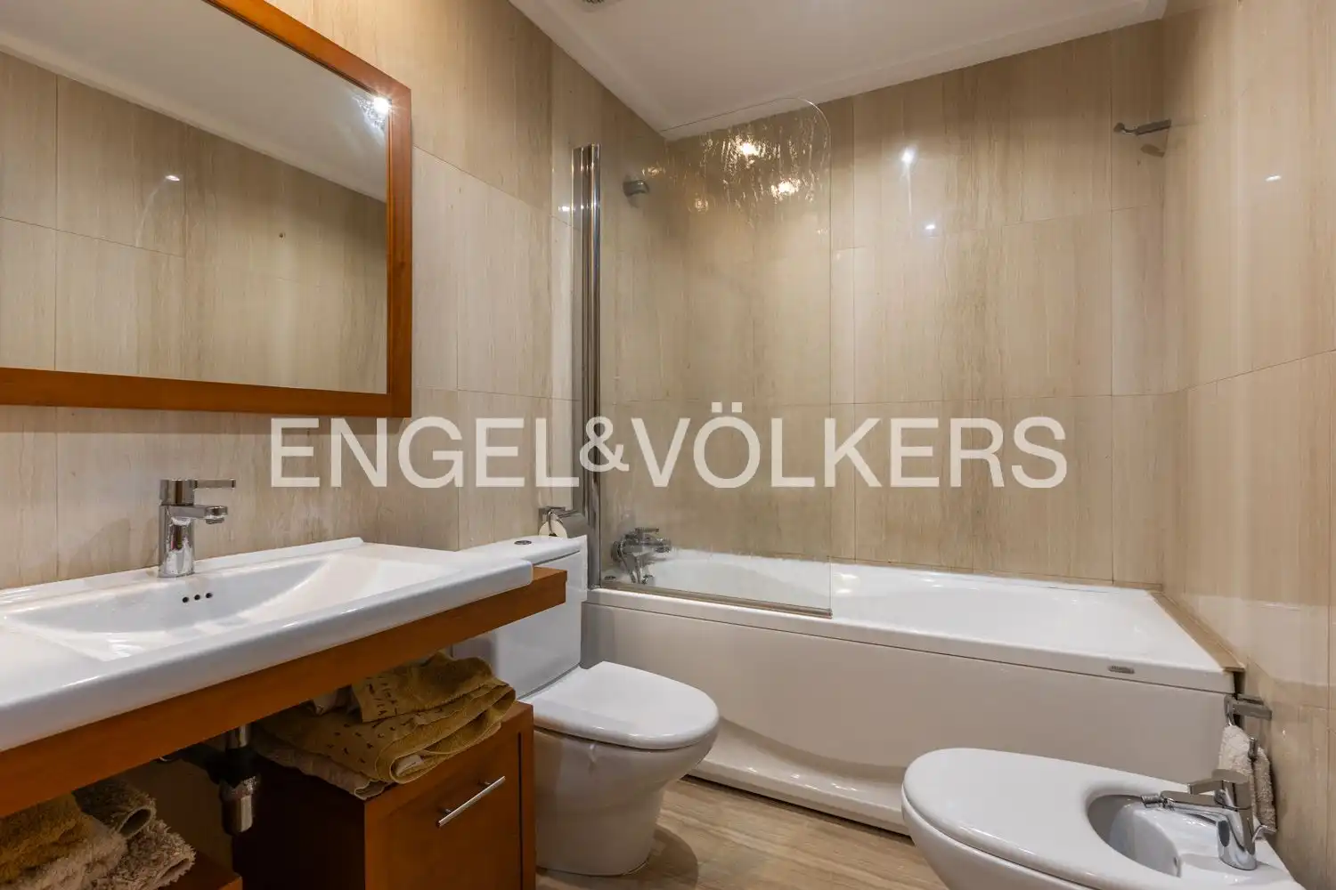 Baño de Piso de alquiler en Jávea / Xàbia con Aire acondicionado, Calefacción y Jardín privado