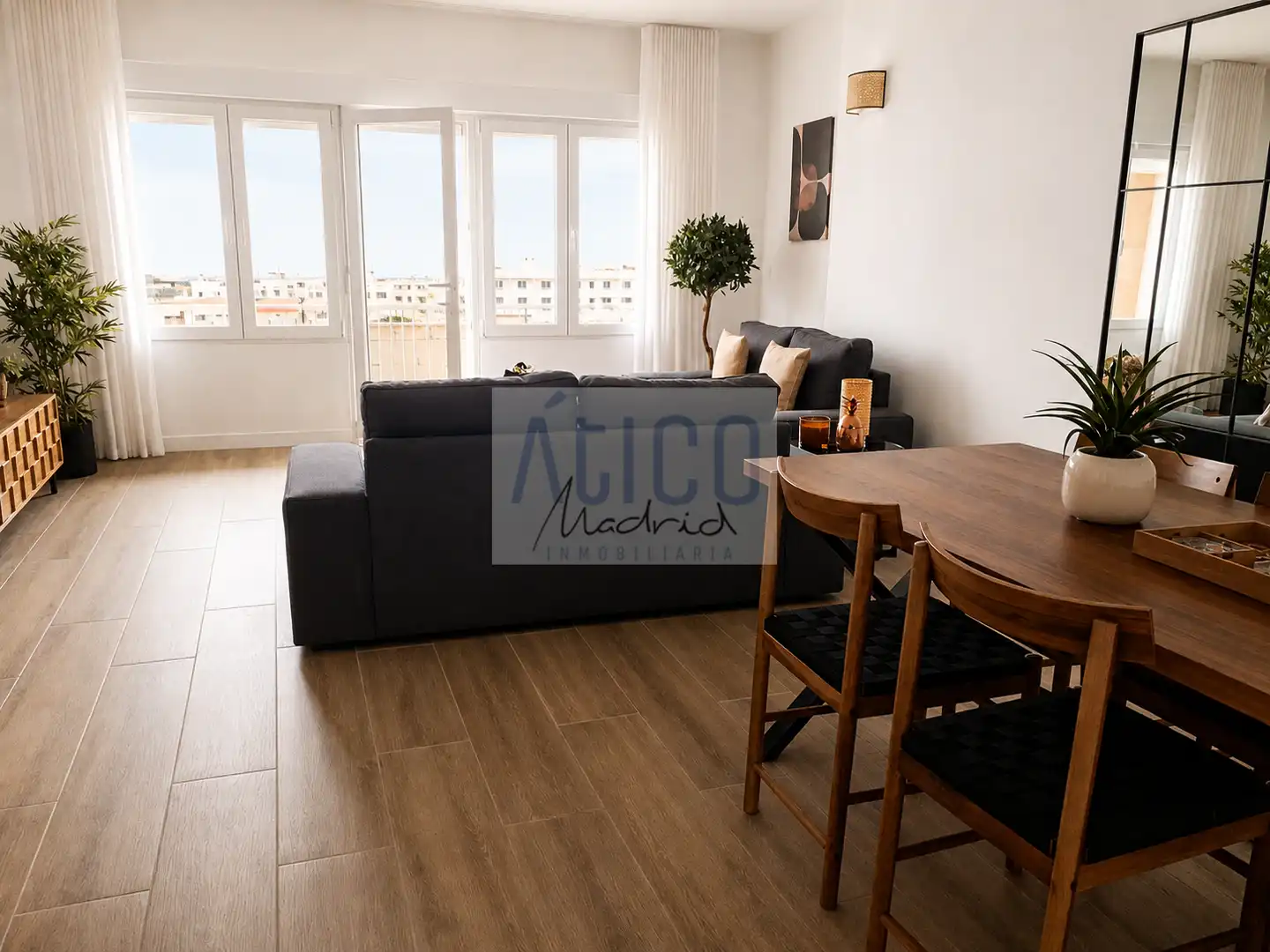 Schlafzimmer von Wohnung zur Miete in Puertollano mit Klimaanlage, Heizung und Terrasse