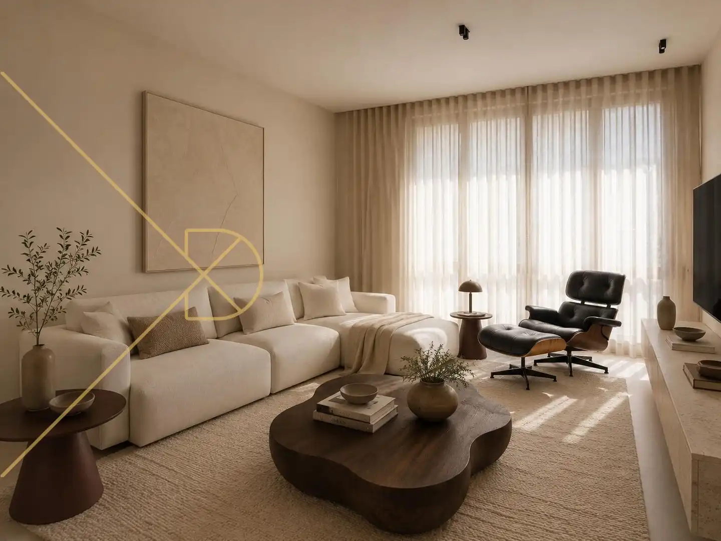 Living room of Flat for rent in Barcelona  with Air Conditioner, Heating and Terrace
