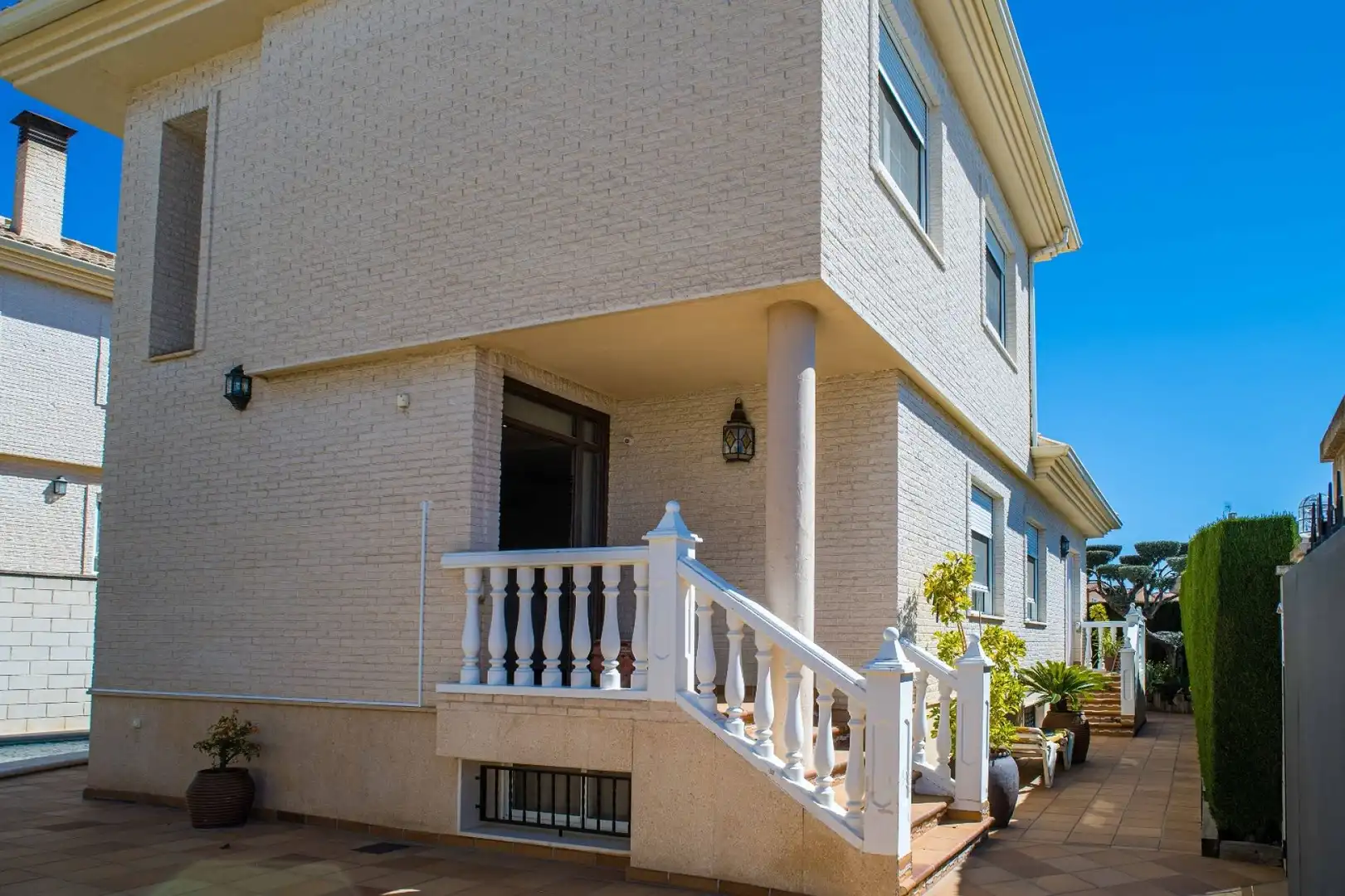 Vista exterior de Casa o chalet en venta en Elda con Aire acondicionado, Calefacción y Jardín privado