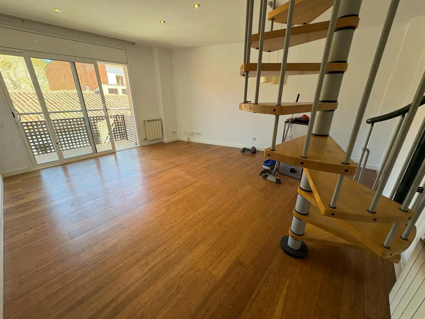 Wohnzimmer von Maisonette zum Verkauf in Vallgorguina mit Klimaanlage, Heizung und Parkett