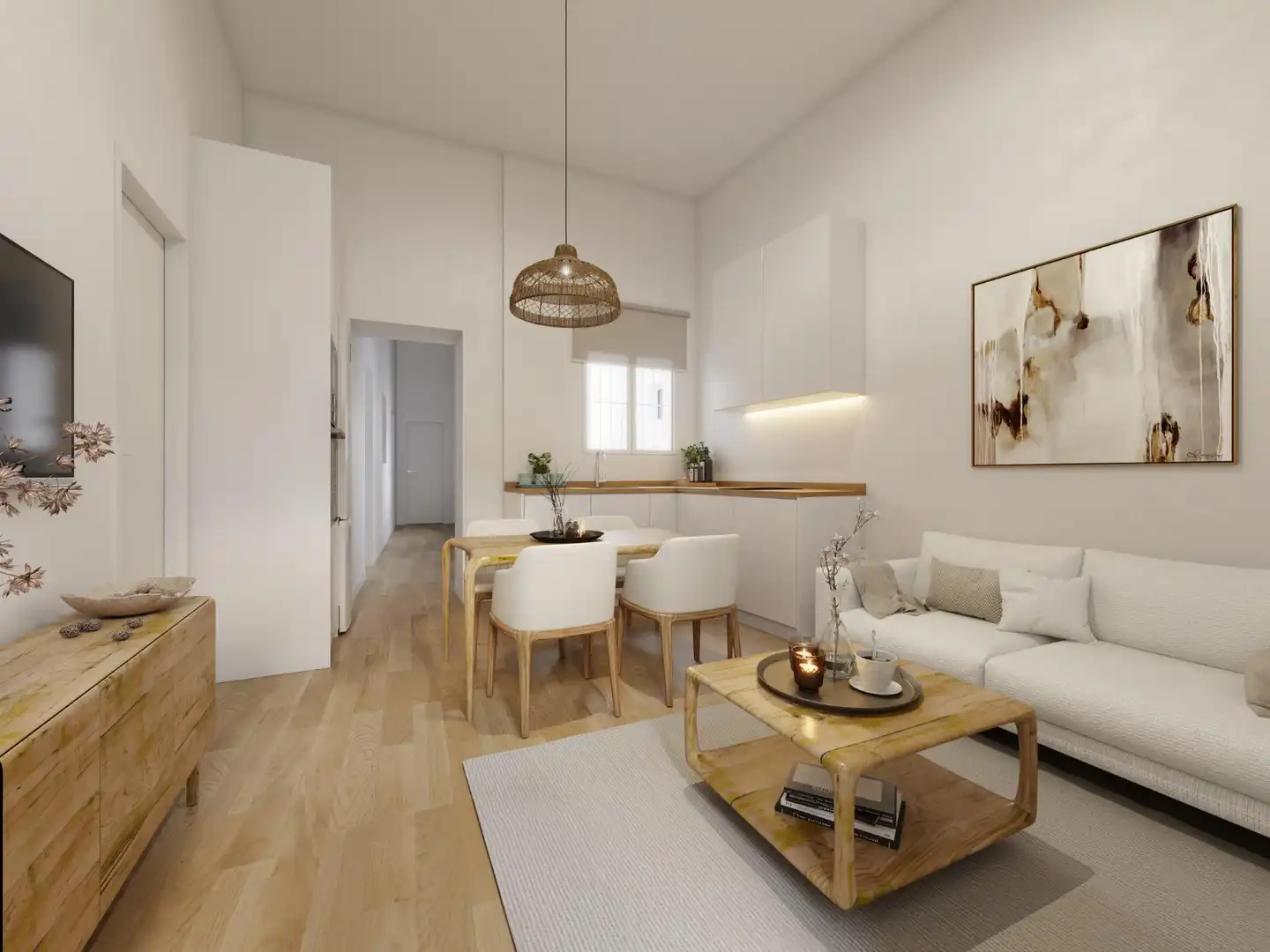 Sala d'estar de Apartament en venda en Chiclana de la Frontera amb Aire condicionat, Terrassa i Balcó
