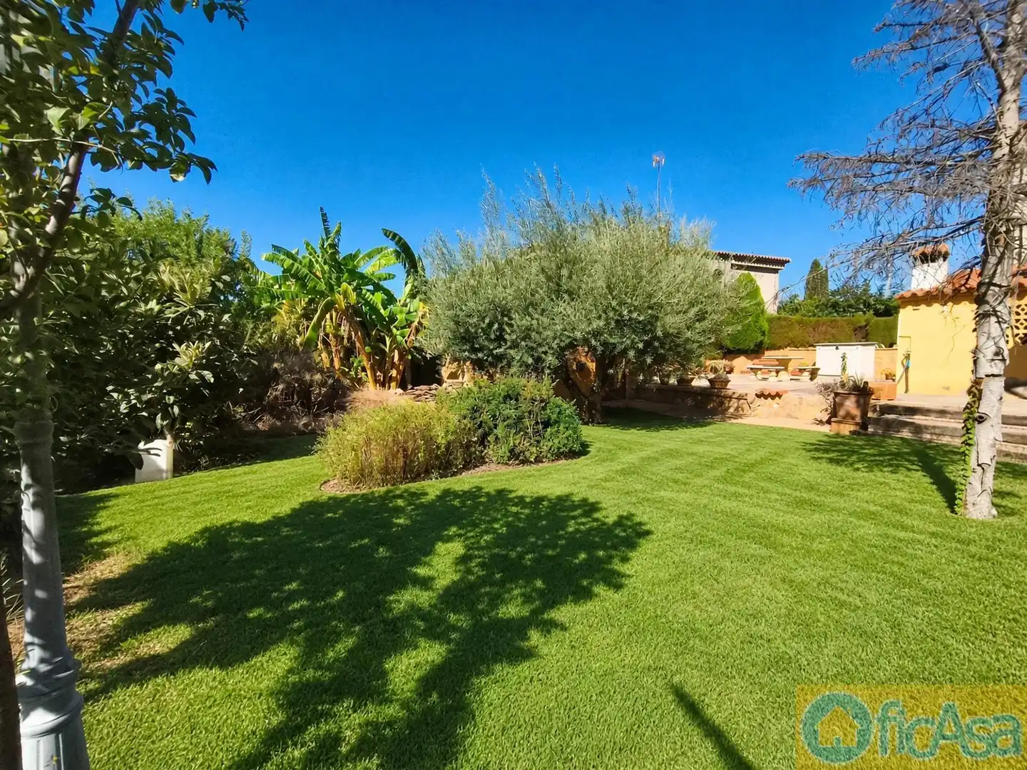 Garden of Houses for sale in Borriol  with Terrace, Storage room and Swimming Pool