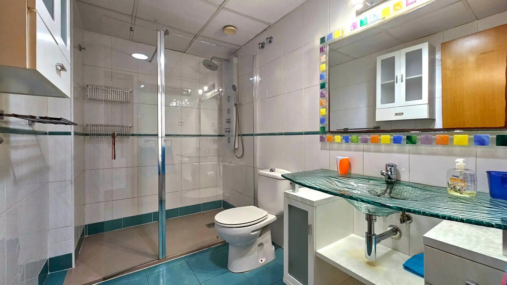 Baño de Casa adosada en venta en Cartagena con Aire acondicionado, Jardín privado y Terraza