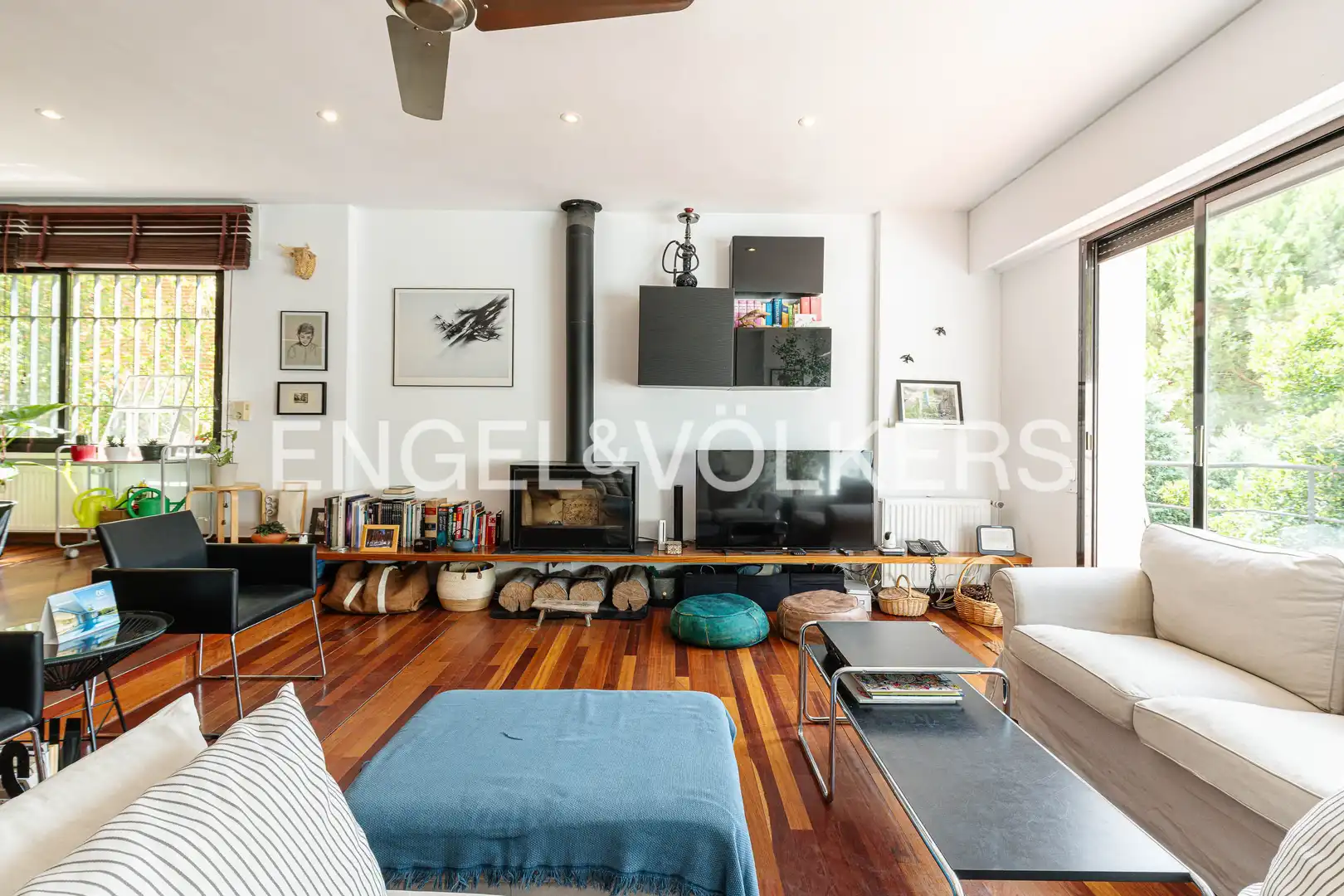 Living room of Detached homes for sale in Torrelodones  with Air Conditioner, Heating and Private garden