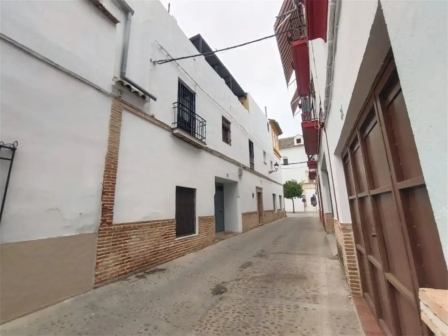 Vista exterior de Planta baja en venta en Écija con Aire acondicionado, Amueblado y Horno