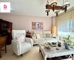 Sala d'estar de Àtic en venda en Terrassa amb Aire condicionat, Calefacció i Parquet