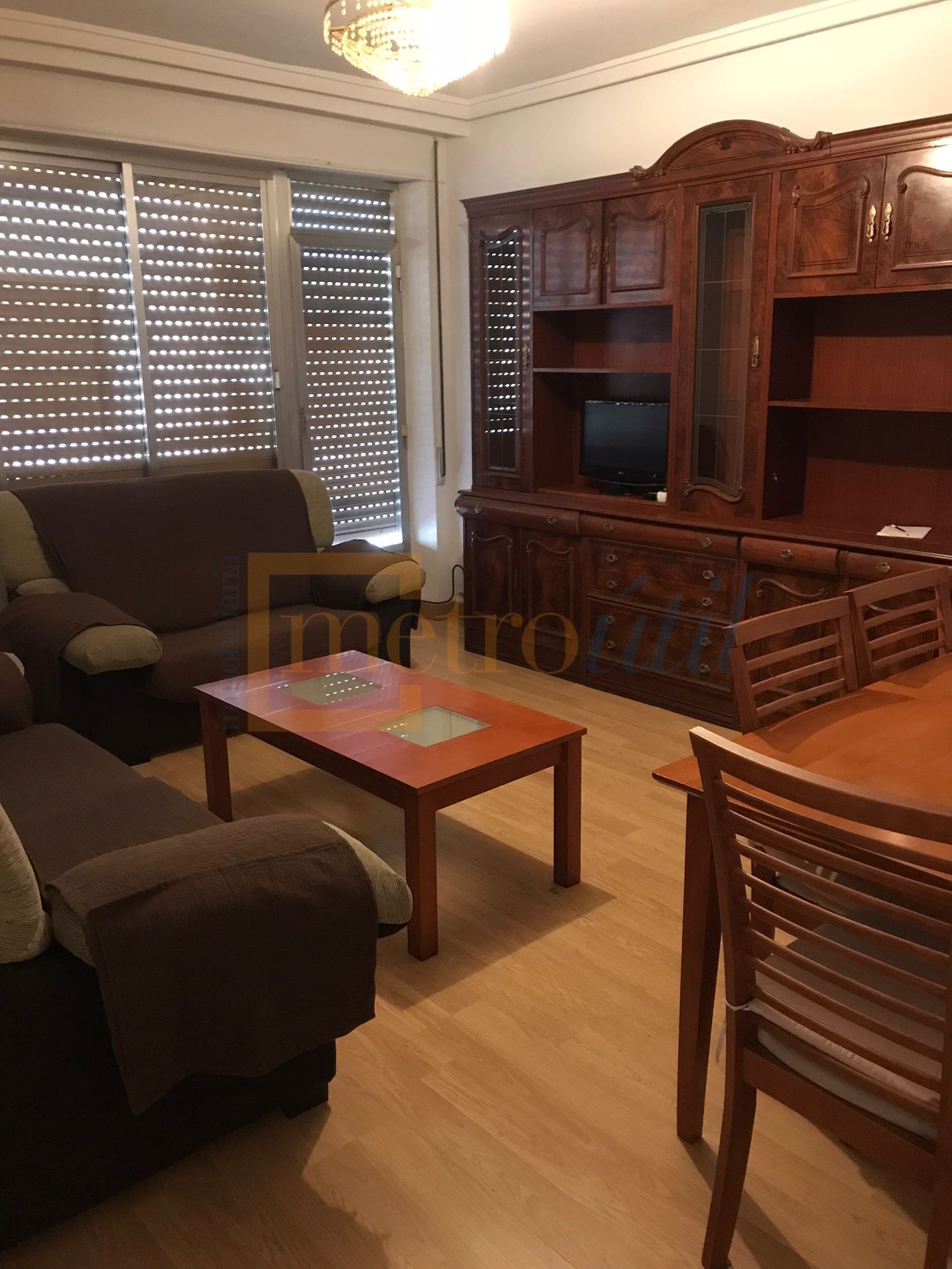 Sala d'estar de Pis de lloguer en Salamanca Capital amb Calefacció, Parquet i Moblat