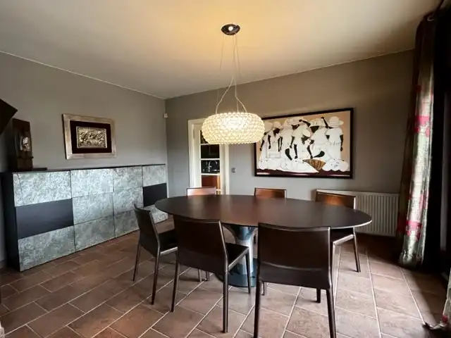 Comedor de Casa o chalet en venta en Bescanó con Calefacción, Jardín privado y Parquet