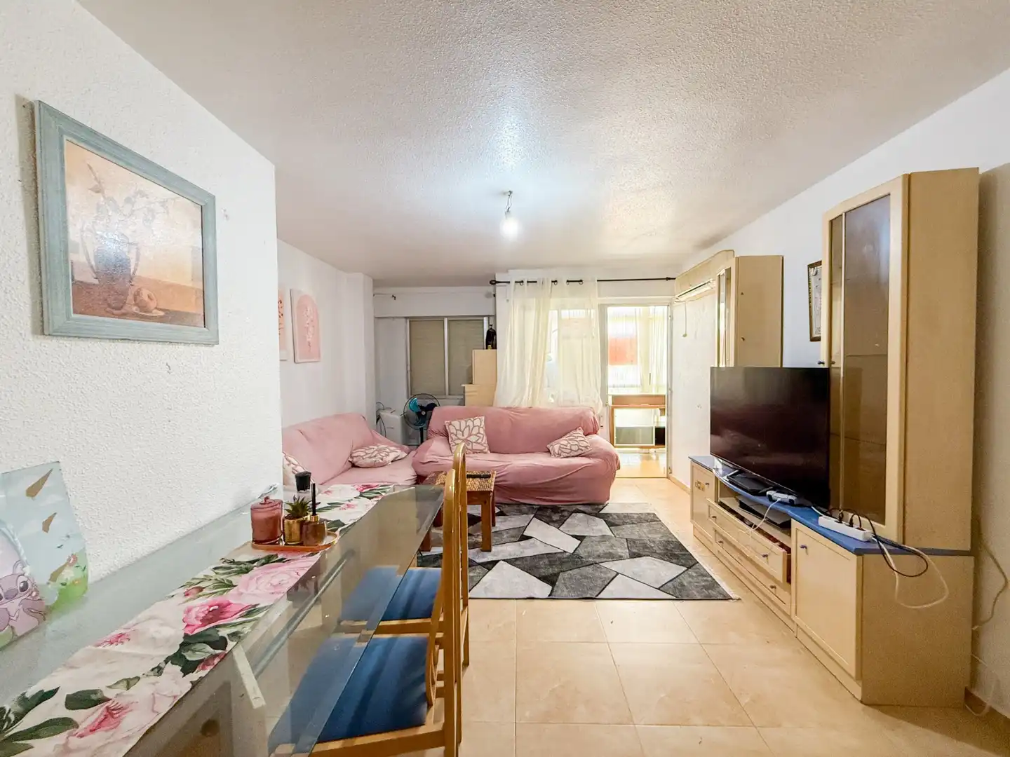 Wohnzimmer von Wohnungen zum Verkauf in Águilas mit Klimaanlage, Möbliert und Ofen