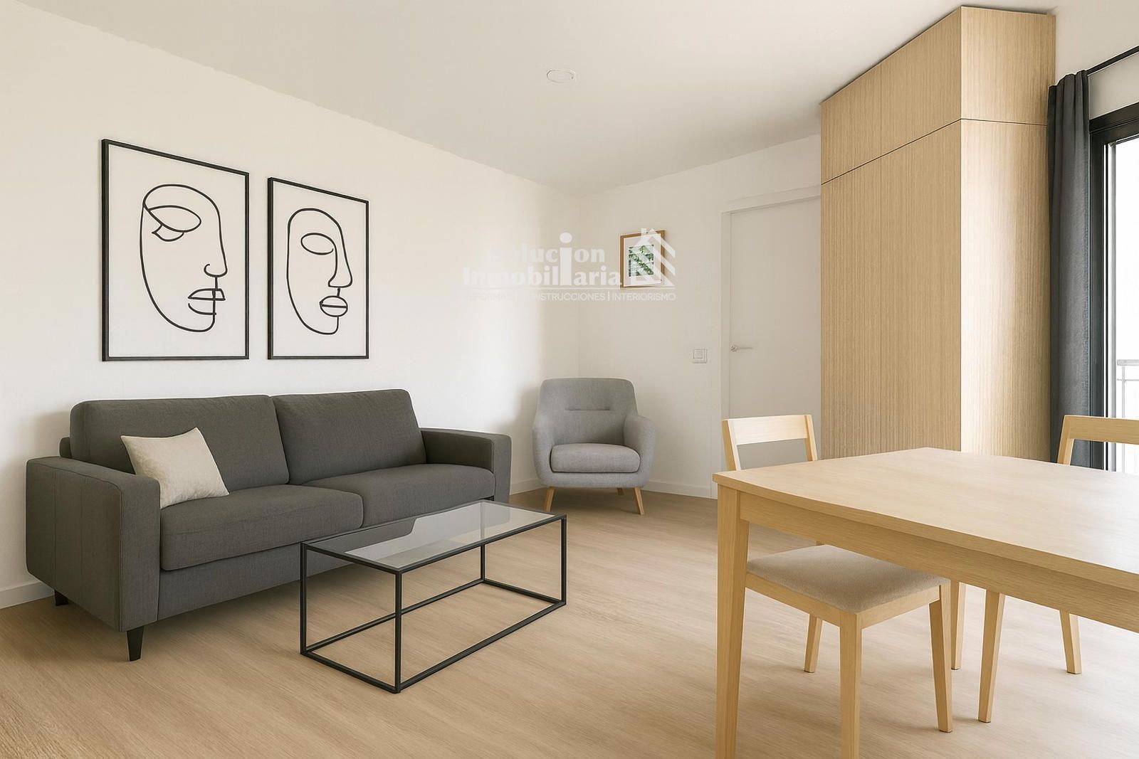 Sala de estar de Piso en venta en Salamanca Capital con Calefacción, Terraza y Balcón