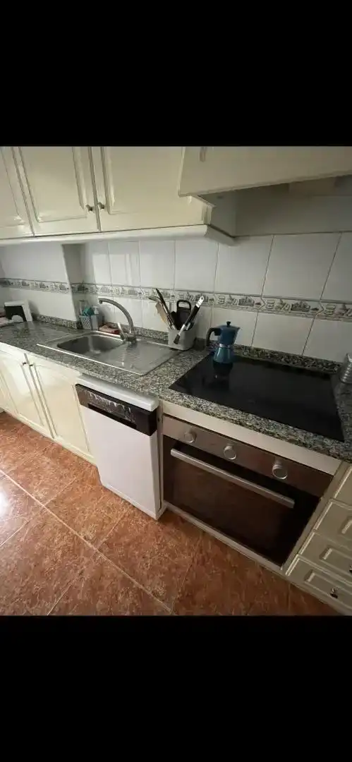 Küche von Maisonette zur Miete in Cartagena mit Klimaanlage und Schwimmbad