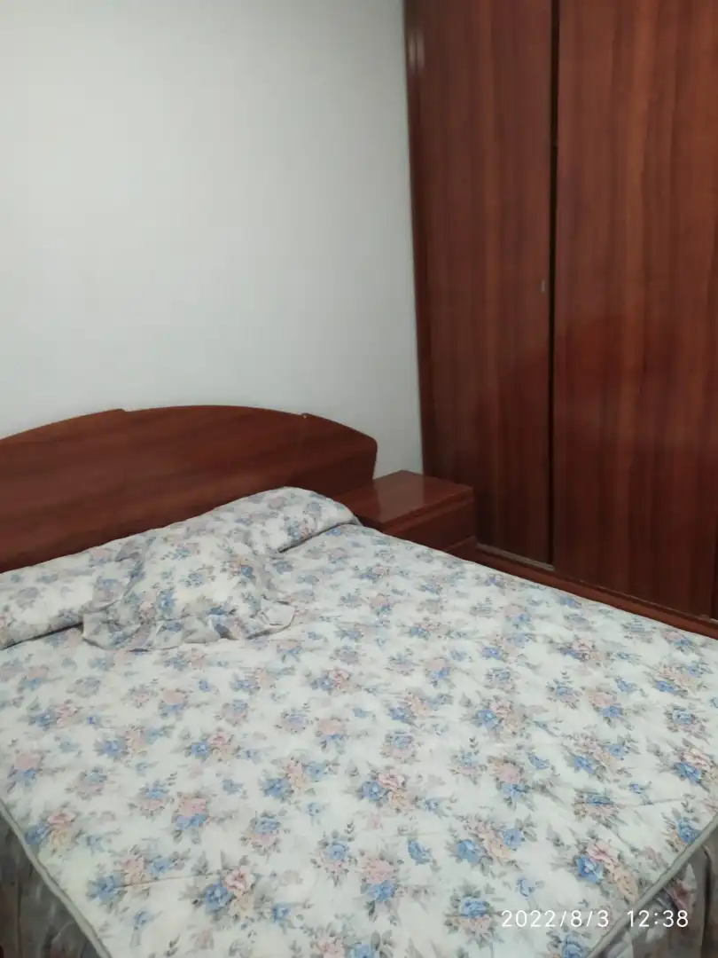 Bedroom of Flat for rent in Medina de Pomar  with Heating, Parquet flooring and Terrace