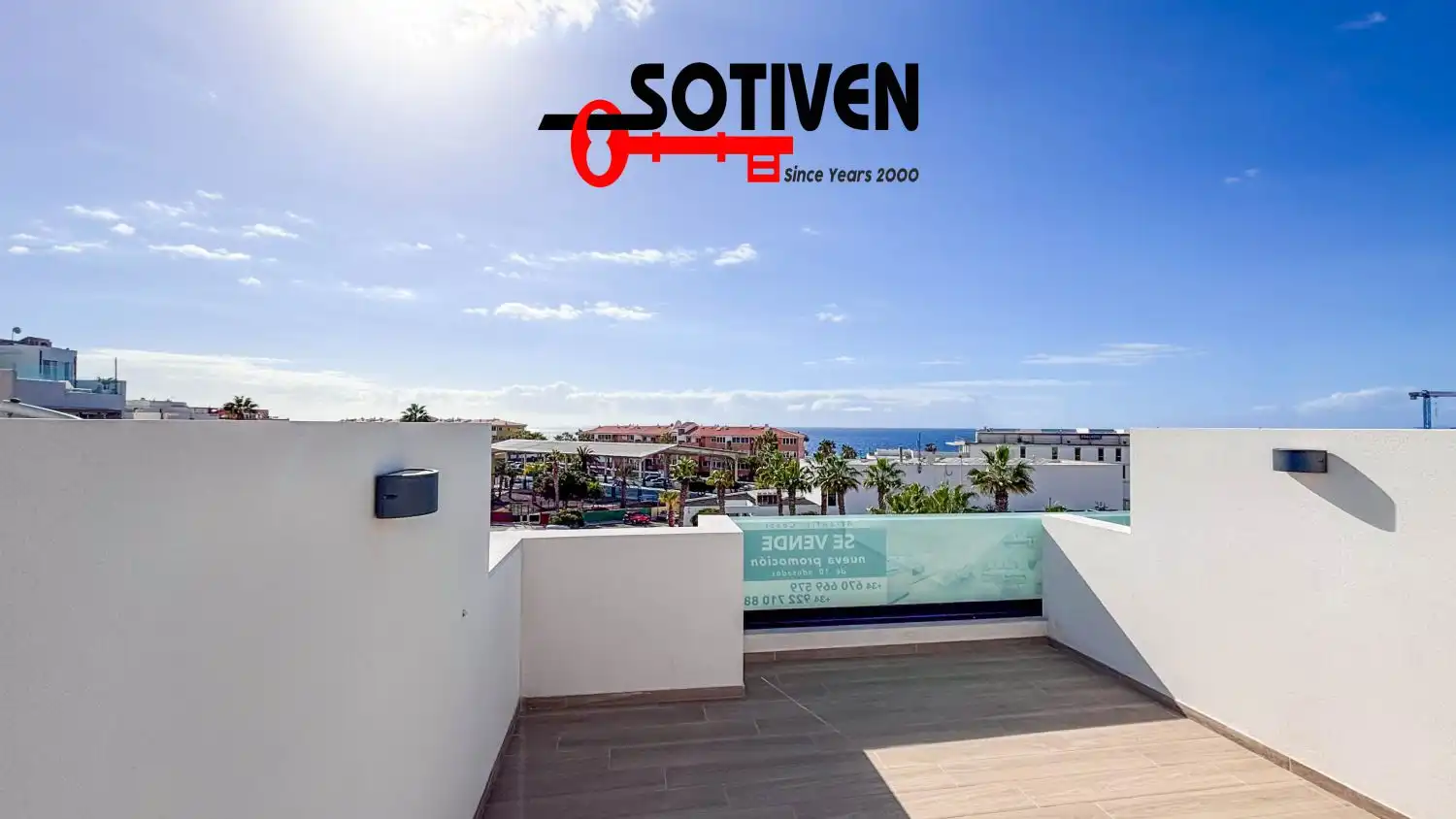 Vista exterior de Casa adosada en venta en Guía de Isora con Terraza