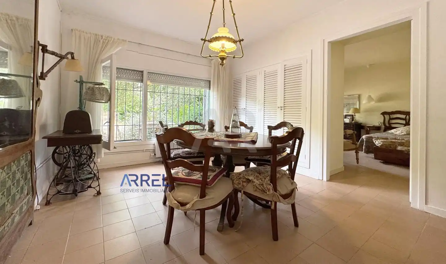 Comedor de Casa o chalet en venta en Alella con Jardín privado y Terraza