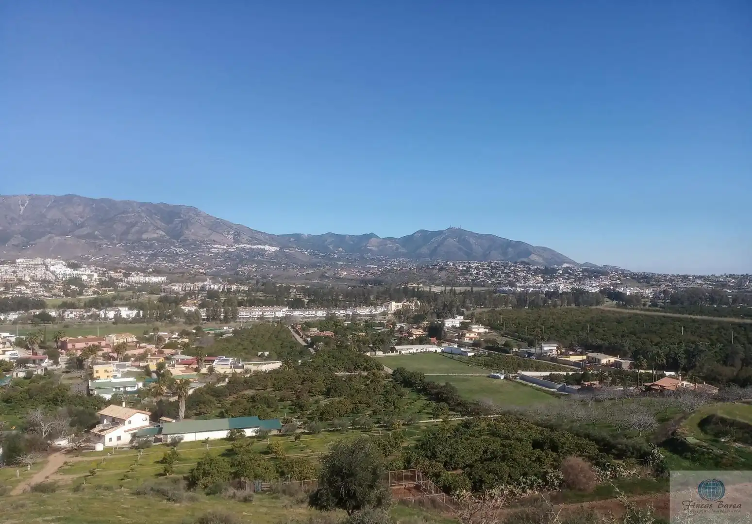 Vista exterior de Finca rústica en venda en Mijas