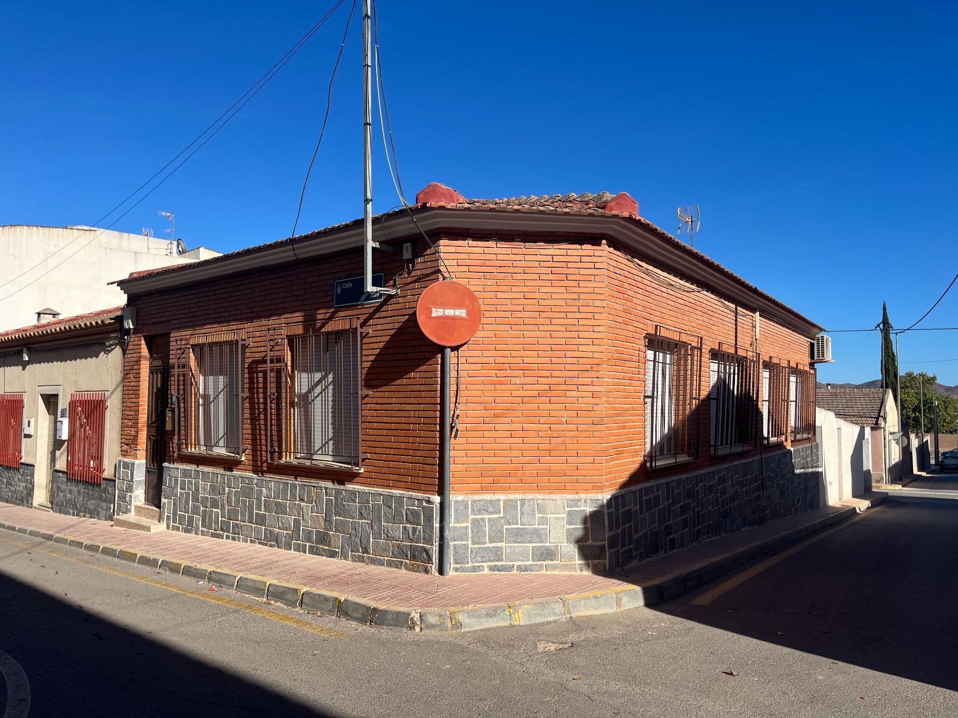 Vista exterior de Casa o xalet en venda en Fuente Álamo de Murcia amb Aire condicionat i Traster