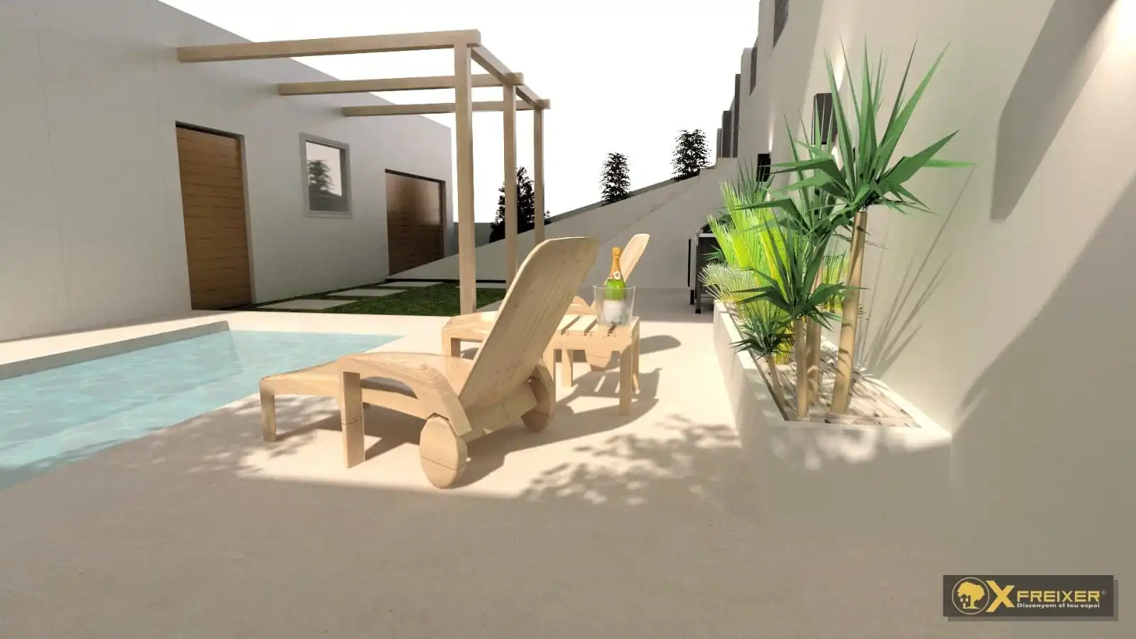 Terraza de Casa o chalet en venta en Sant Cebrià de Vallalta con Aire acondicionado, Calefacción y Jardín privado