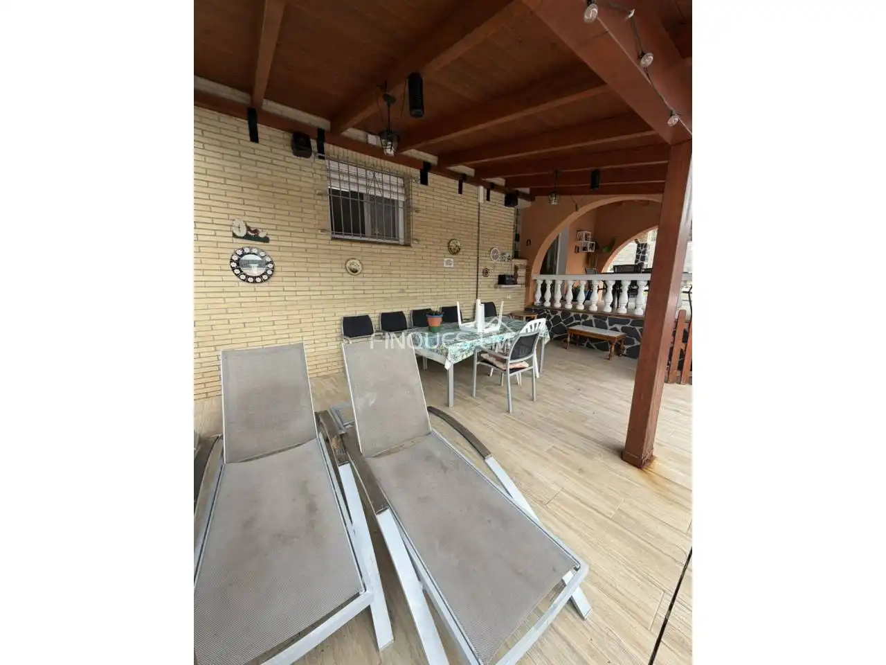 Terraza de Casa o chalet en venta en Vidreres con Aire acondicionado, Jardín privado y Terraza