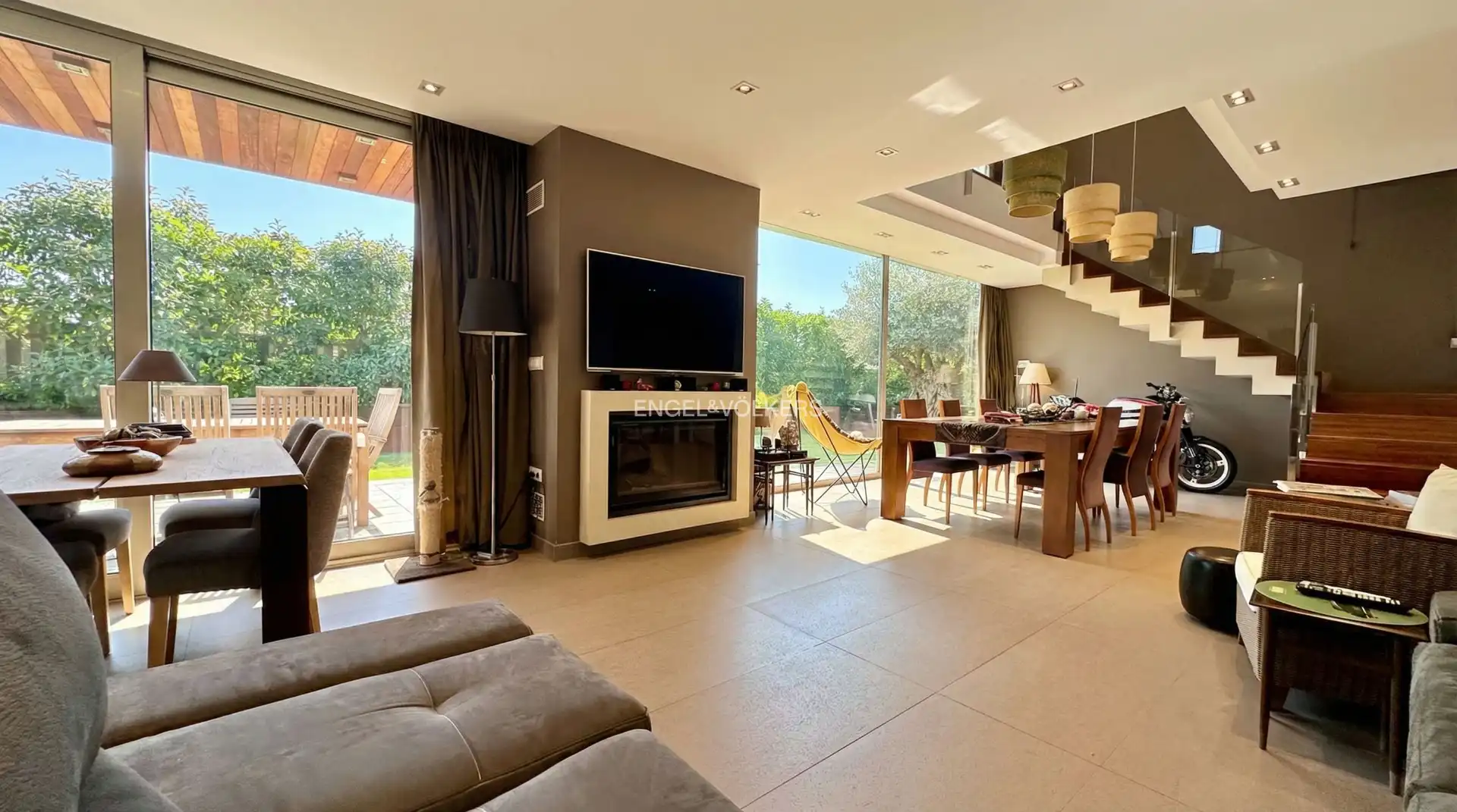 Wohnzimmer von Haus oder Chalet zum Verkauf in Cambrils mit Klimaanlage, Heizung und Privatgarten