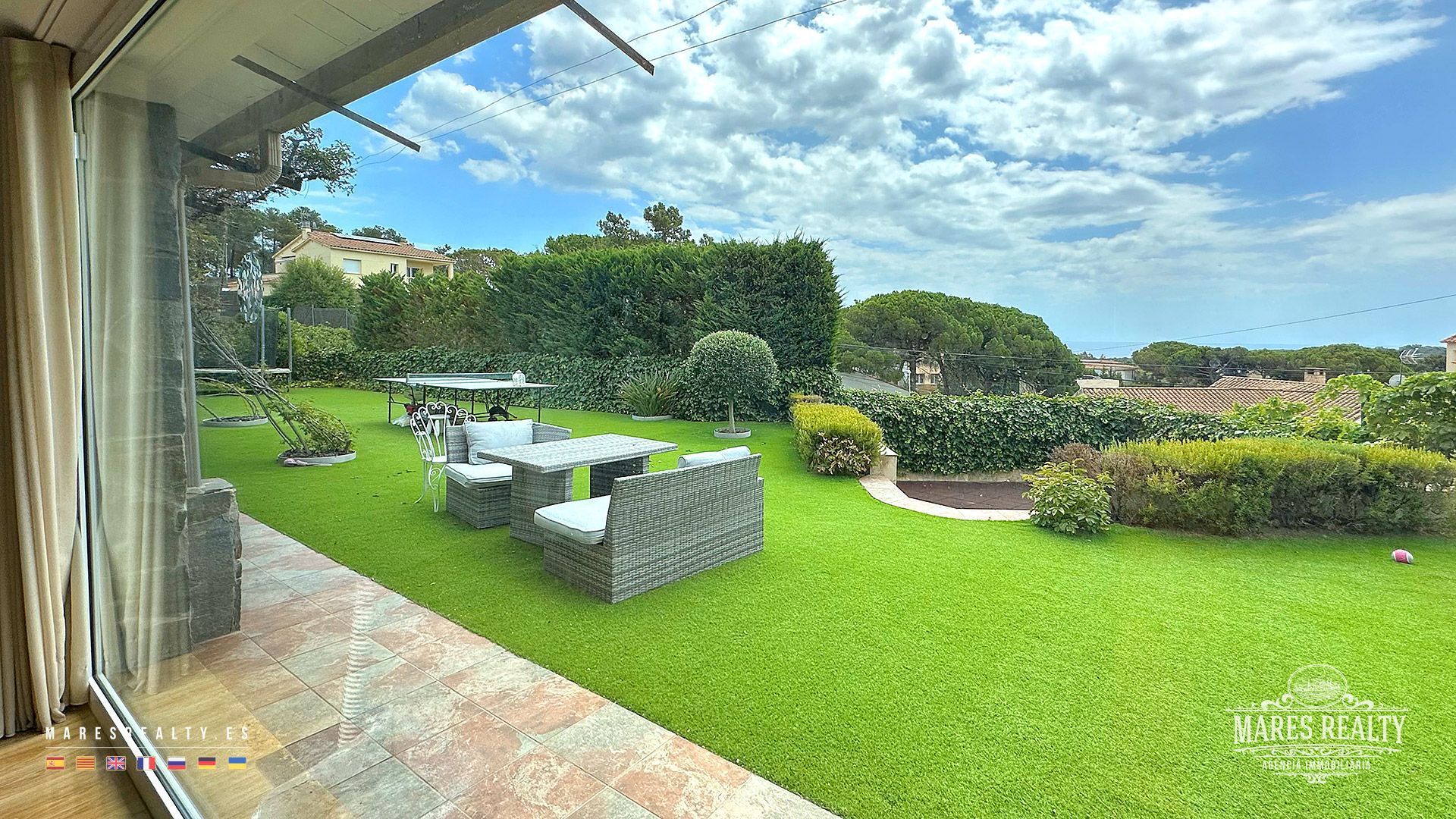 Terrace of House or chalet for sale in Lloret de Mar  with Air Conditioner, Heating and Private garden