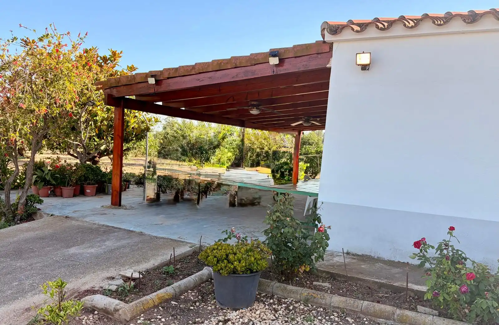 Terrassa de Finca rústica en venda en Mont-roig del Camp amb Calefacció i Jardí privat