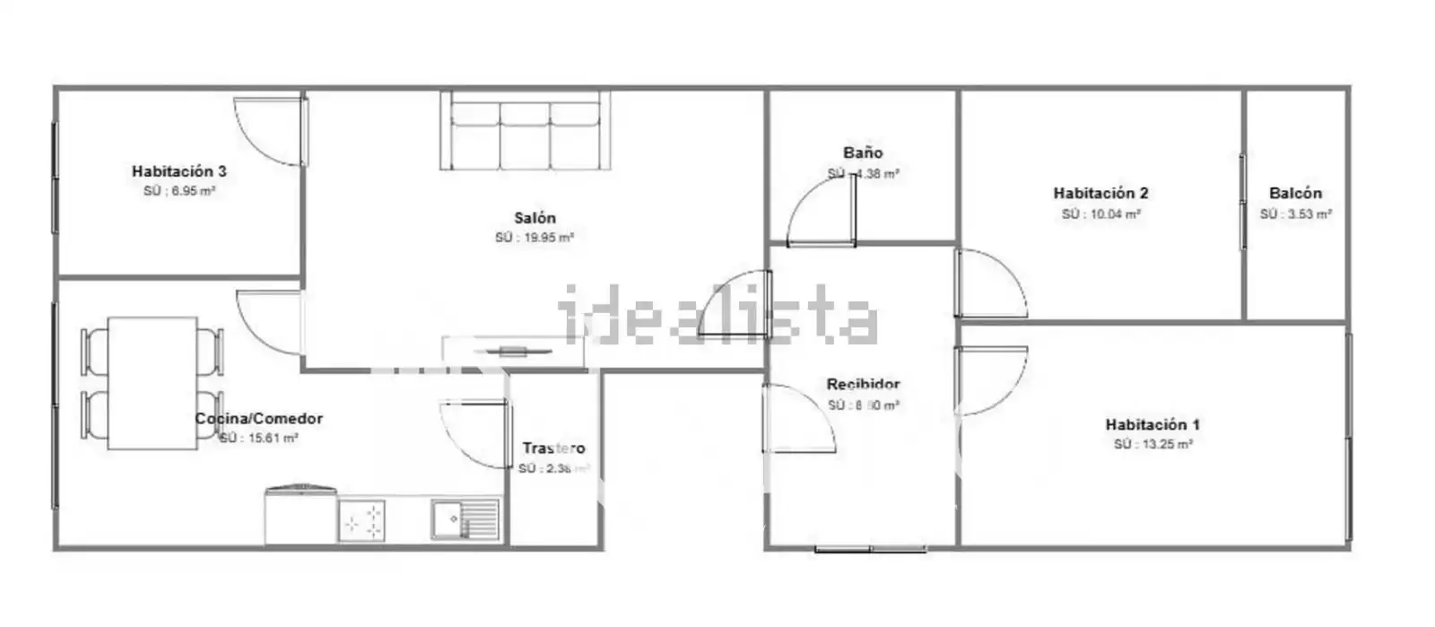 Piso en venta en  Palma de Mallorca con Aire acondicionado, Terraza y Trastero