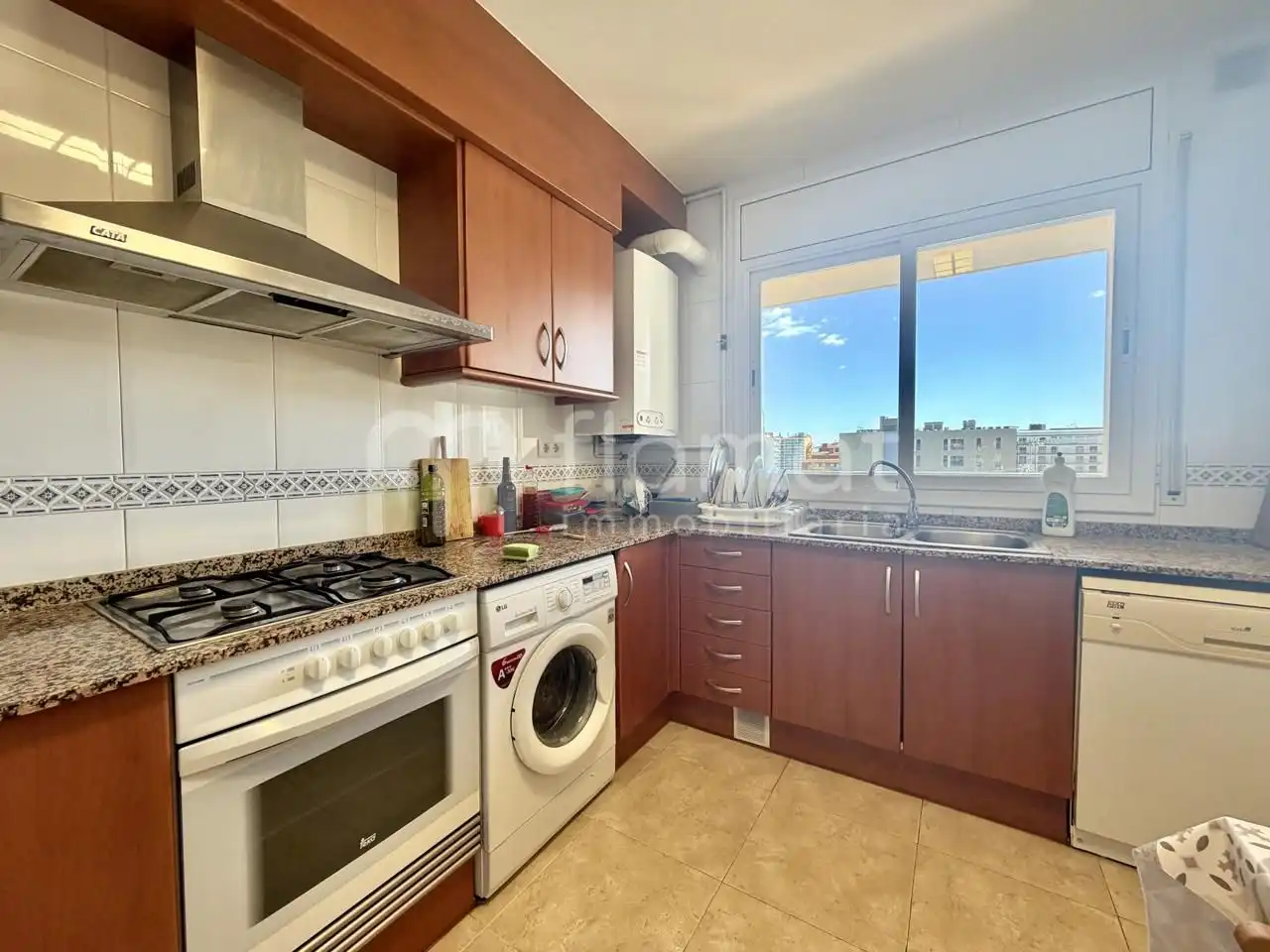Cocina de Ático en venta en Malgrat de Mar con Aire acondicionado, Terraza y Balcón
