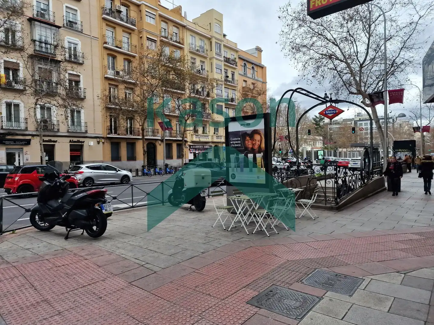 Vista exterior de Apartament de lloguer en Madrid amb Calefacció i Moblat