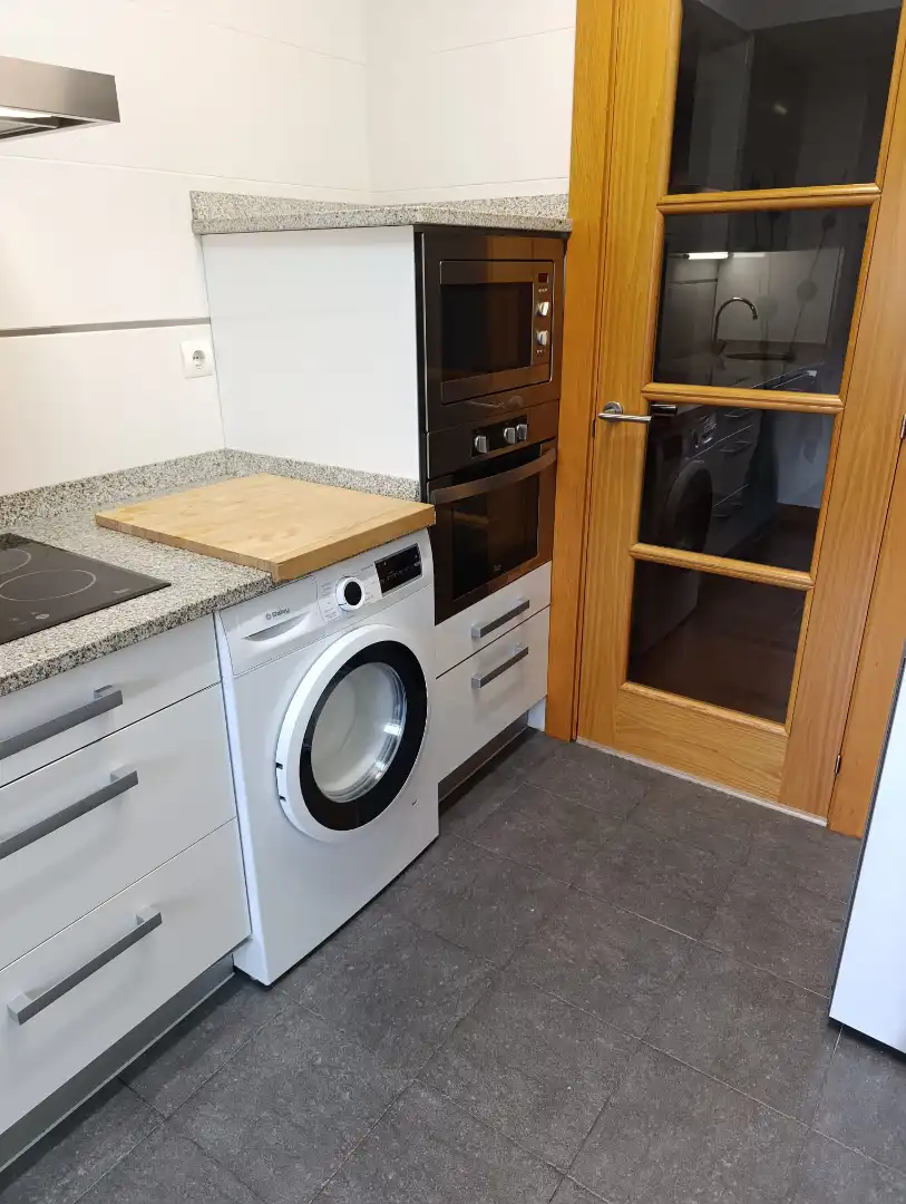 Kitchen of Flat for rent in Santander  with Heating, Storage room and Furnished