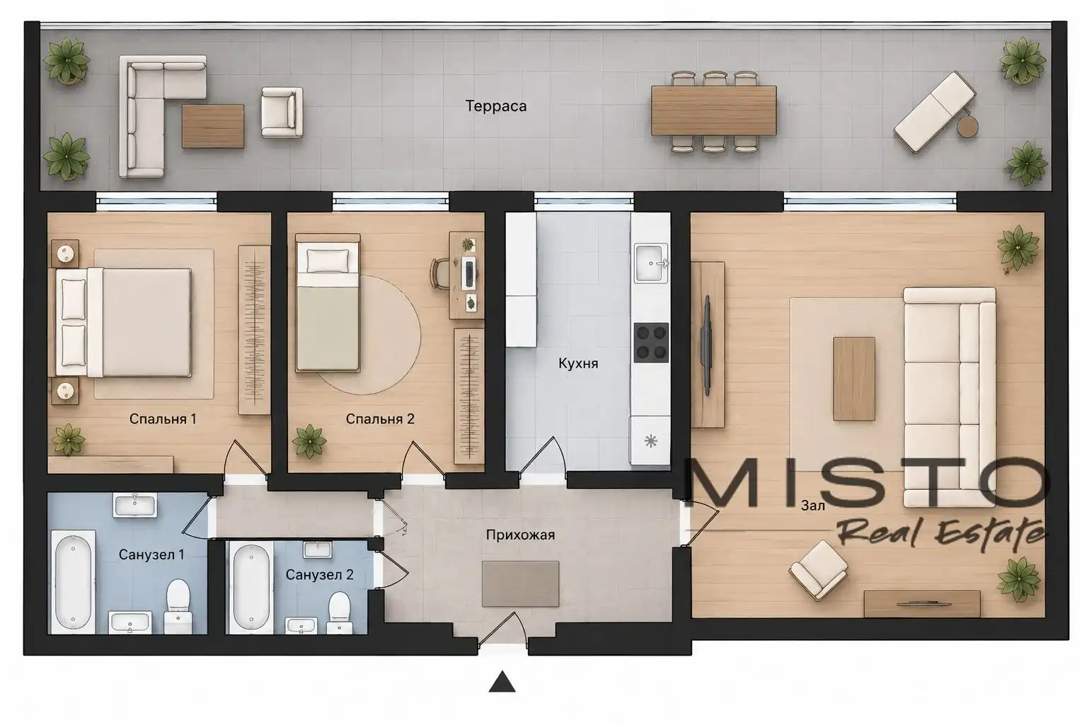 Appartement avec terrasse à louer à C. Sefardi, imagen 25