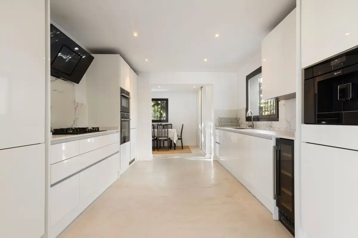Cocina de Casa o chalet en venta en Marbella con Piscina