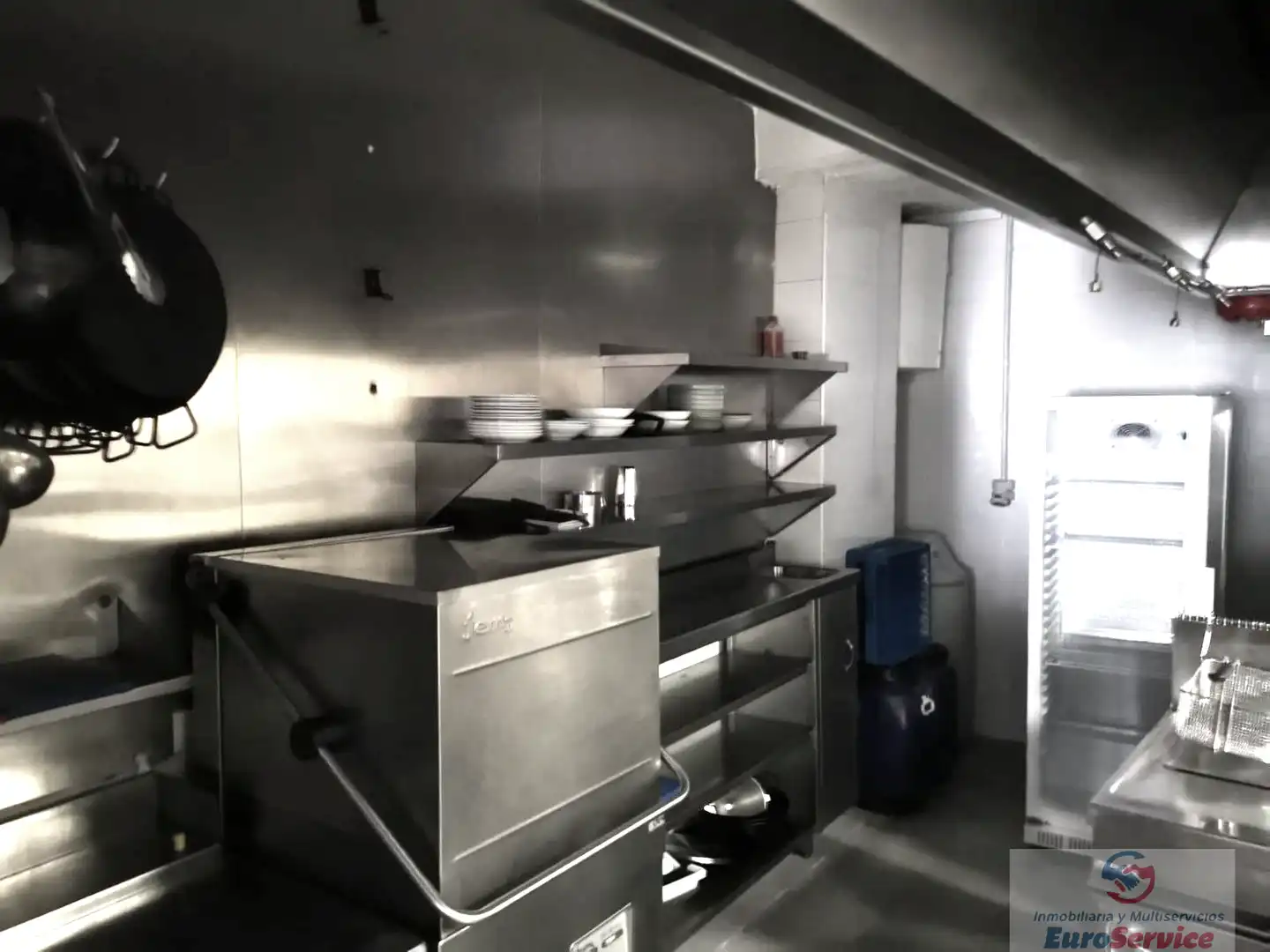 Cocina de Local en venta en Valencia con Aire acondicionado y Amueblado