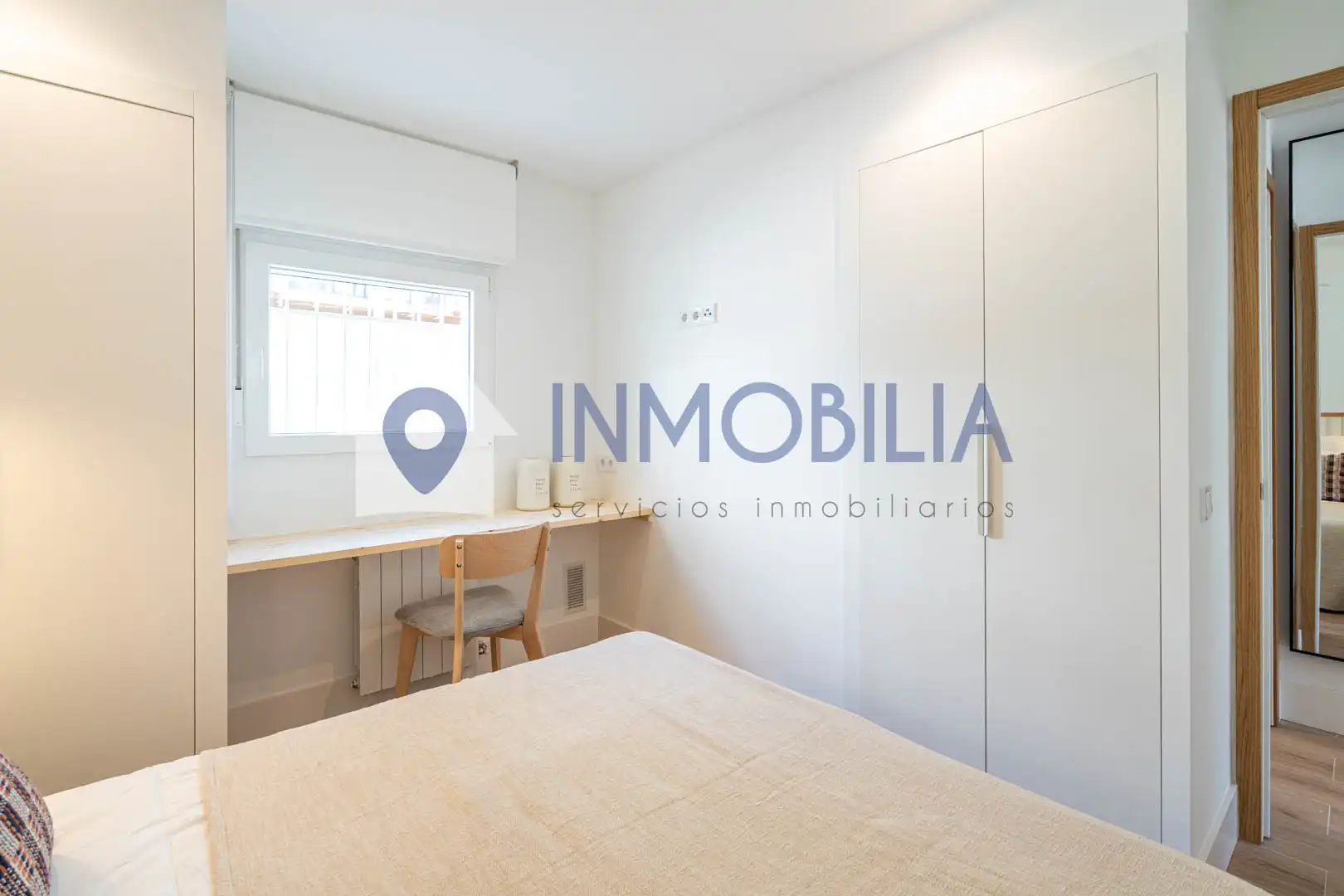 Bedroom of Flat for sale in Madrid  with Air Conditioner and Heating