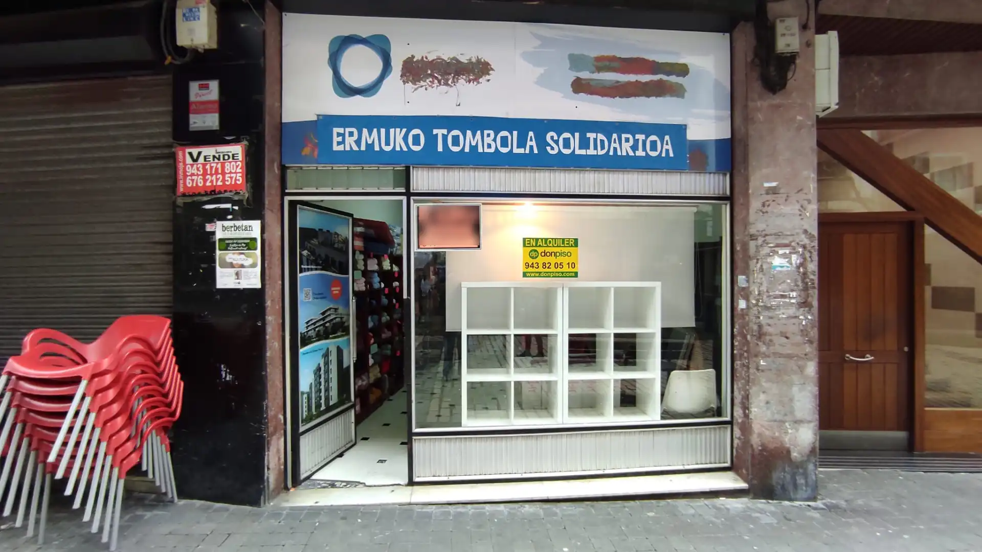 Local comercial en alquiler en Zubiaurre Kalea